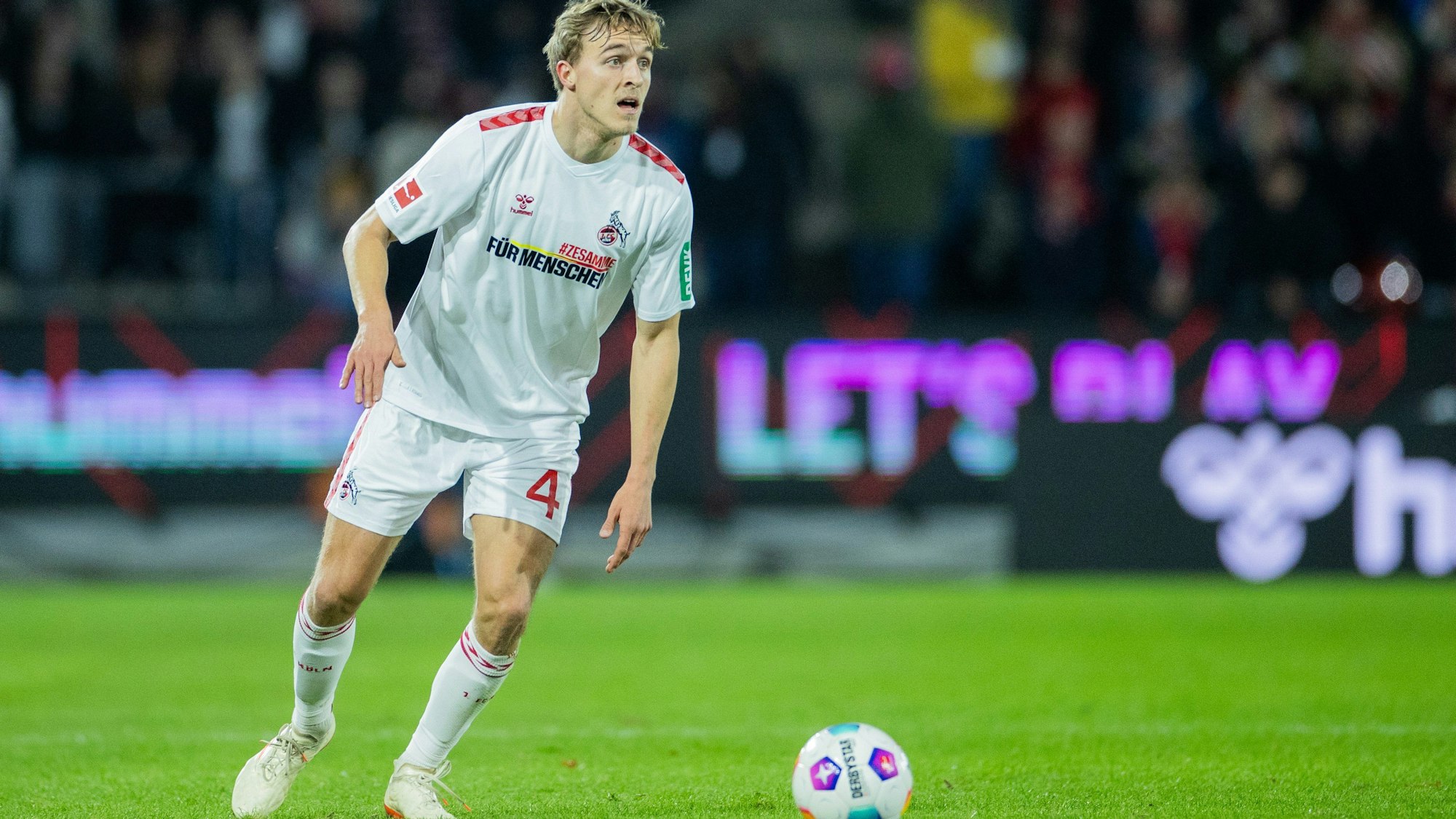 Einsatz mehr als fraglich: FC-Innenverteidiger Timo Hübers schlägt sich mit einer Erkältung herum.