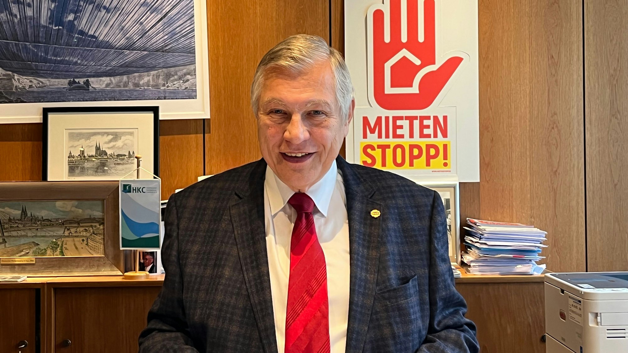 Warnt vor einer zunehmenden Spaltung der Stadtgesellschaft: Franz-Xaver Corneth vom Kölner Mieterverein.