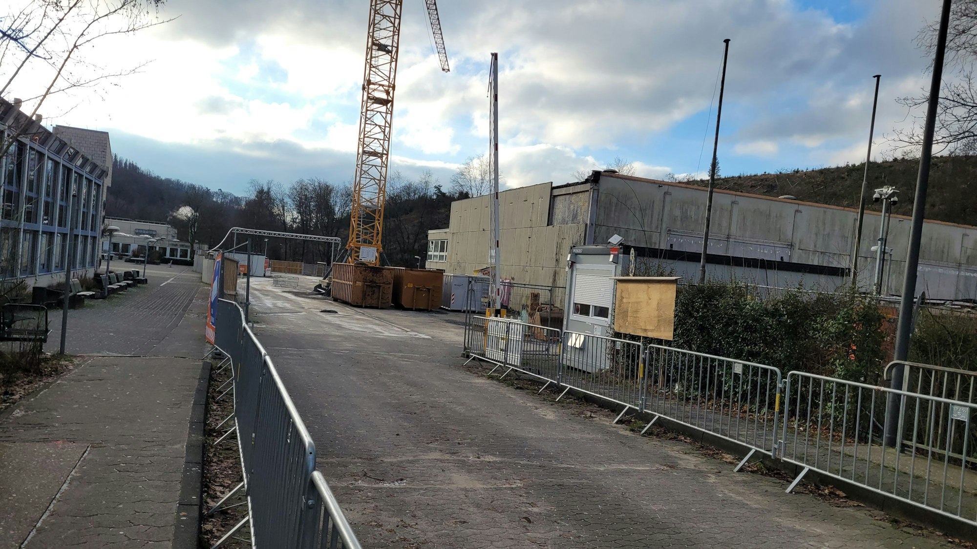 Das Foto zeigt das Schulzentrum Kürten