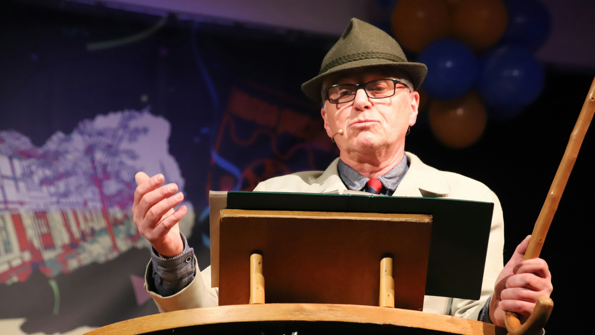 Der „Döörper Prätscher“ sezierte mal feinsinnig, mal derb das Dorfgeschehen und dessen Akteure.