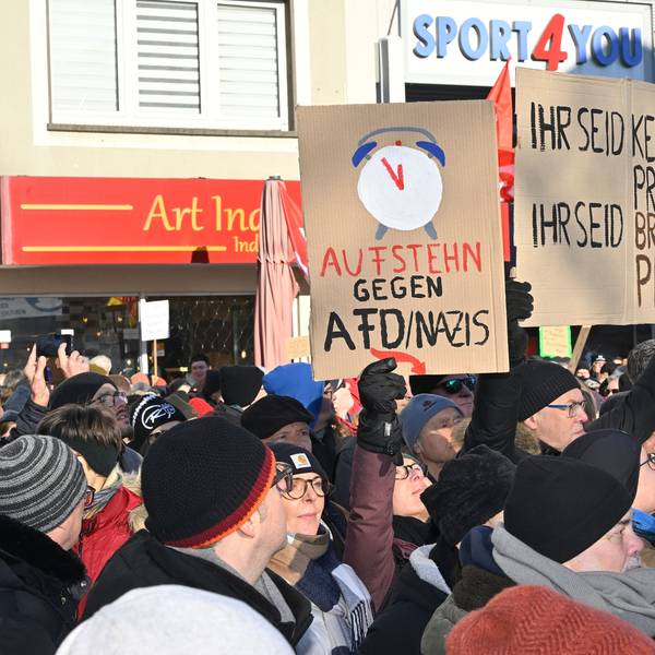 Gemeinsam gegen Rechtsextremismus zu protestieren zu gut - aber wird es auch etwas verändern?