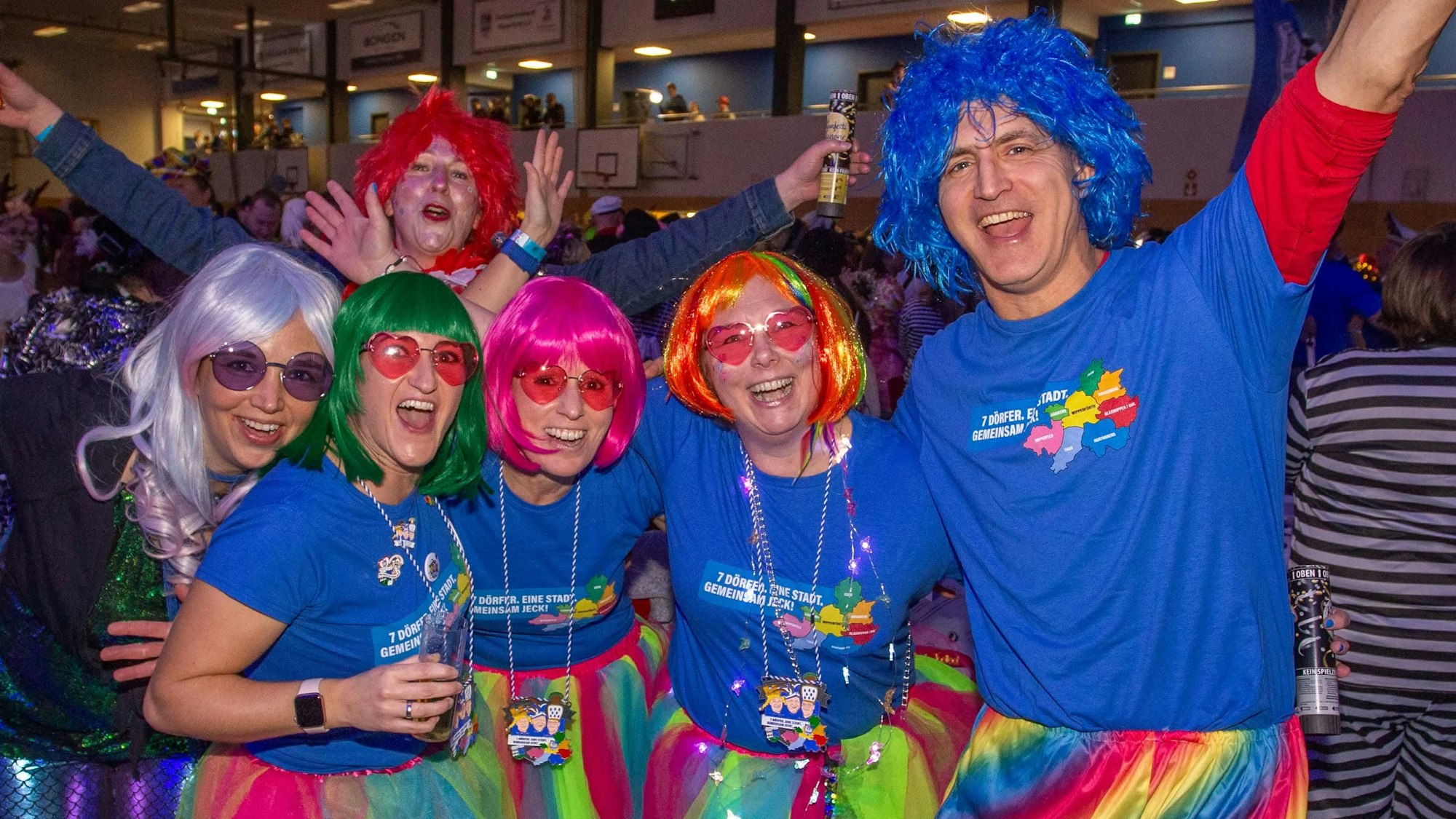 Eindruck von der Kostümsitzung der Narrenzunft Neye in Wipperfürth