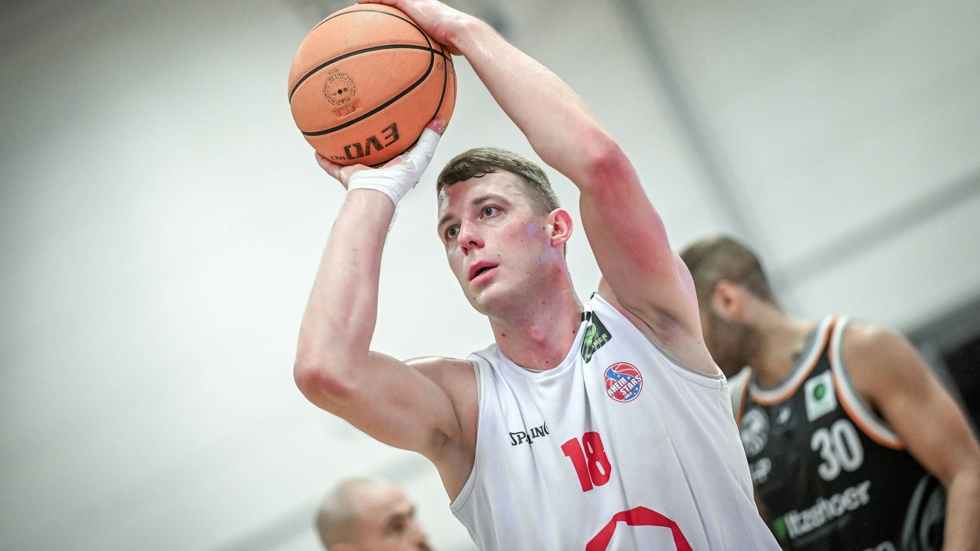 Barmer 2. Basketball Bundesliga ProB: Rheinstars Koeln vs. Itzehoe Eagles Basketball, 20.01.2024 Grantas Vasiliauskas RheinStars Koeln, 18, Barmer 2. Basketball Bundesliga ProB: Rheinstars Koeln vs. Itzehoe Eagles Basketball am 20.01.2024 im ASV Koeln in Koeln Nordrhein-Westfalen *** Barmer 2 Basketball Bundesliga ProB Rheinstars Koeln vs Itzehoe Eagles Basketball, 20 01 2024 Grantas Vasiliauskas RheinStars Koeln, 18 , Barmer 2 Basketball Bundesliga ProB Rheinstars Koeln vs Itzehoe Eagles Basketball on 20 01 2024 at ASV Koeln in Koeln North Rhine-Westphalia Copyright: xBEAUTIFULxSPORTS/Mueller-Laschetx