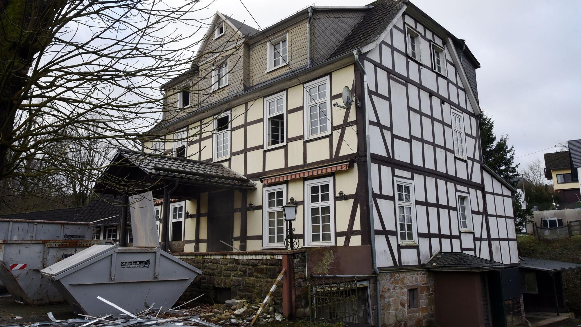 Das Alte Kurhaus in Engelskirchen Kaltenbach.