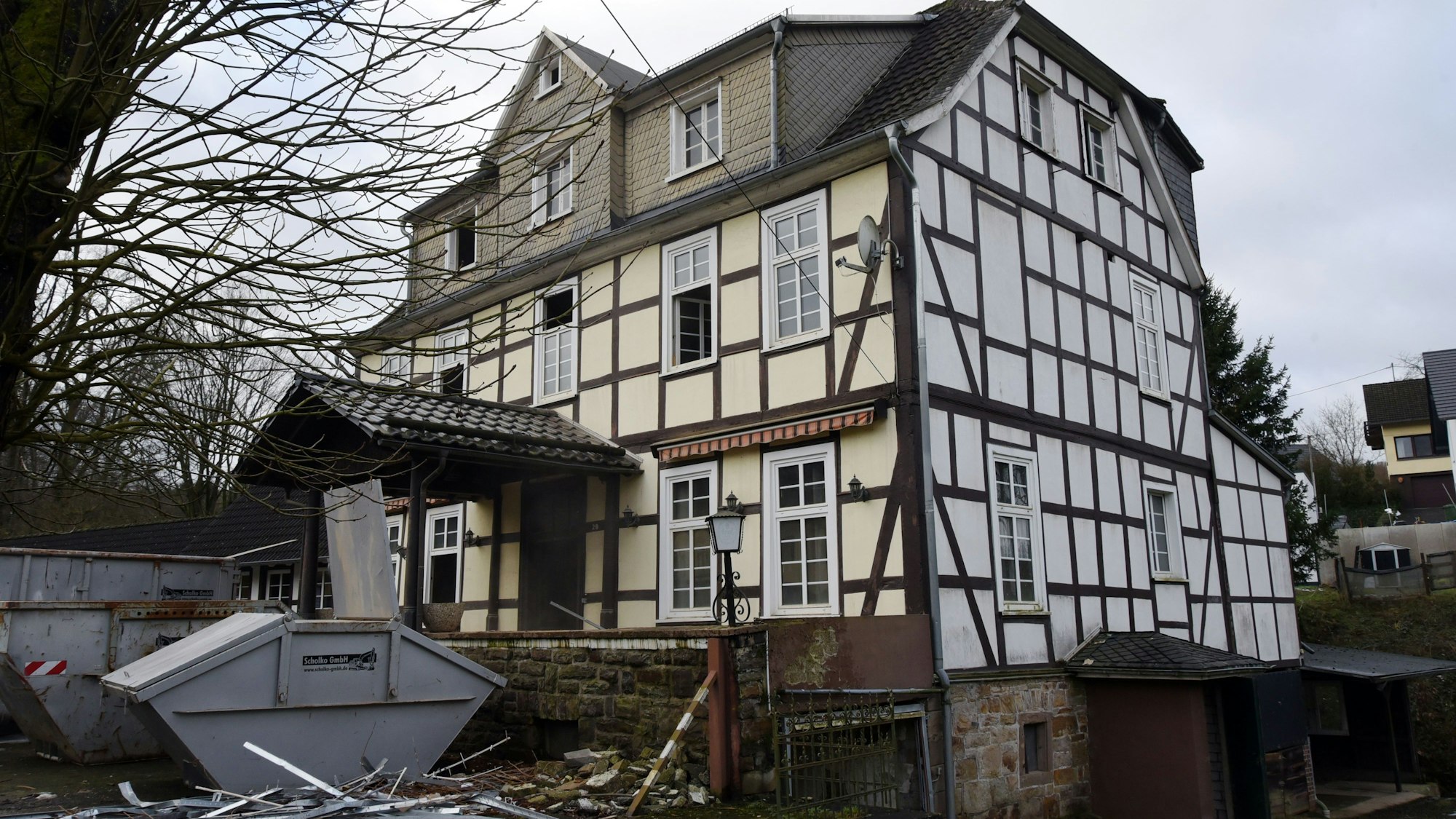 Das Alte Kurhaus in Engelskirchen Kaltenbach.