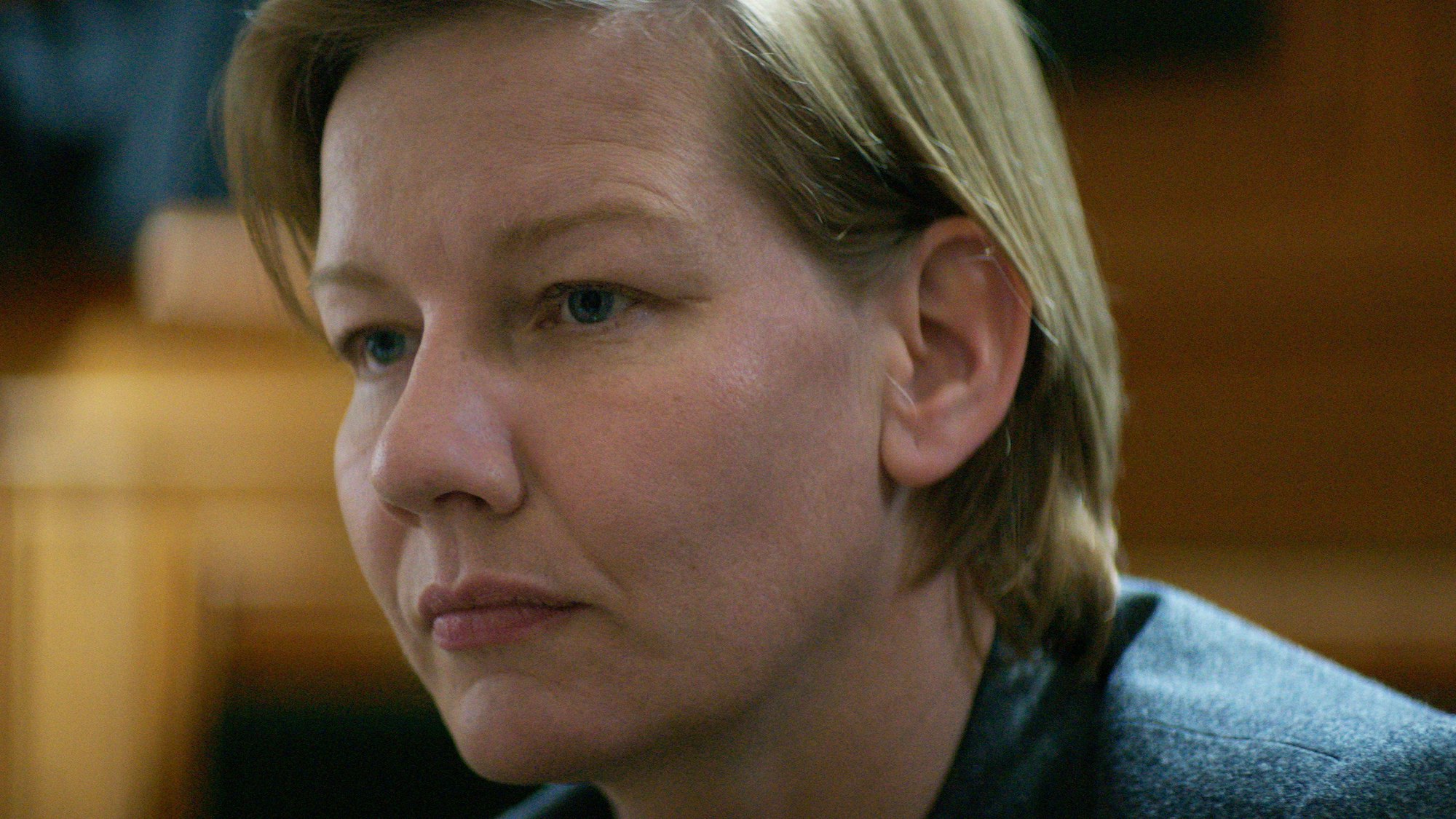 HANDOUT - 05.01.2024, ---: Sandra Hüller in einer Szene aus «Anatomie eines Falls» (undatiert). Die deutsche Schauspielerin ist für ihre Hauptrolle in dem Drama für einen Oscar nominiert. Das gab die Film-Akademie in Los Angeles am 23.01.2024 bekannt. Foto: -/LesFilmsPelleas/LesFilmsDePierre/dpa - ACHTUNG: Nur zur redaktionellen Verwendung im Zusammenhang mit einer Berichterstattung über den Film und nur mit vollständiger Nennung des vorstehenden Credits +++ dpa-Bildfunk +++