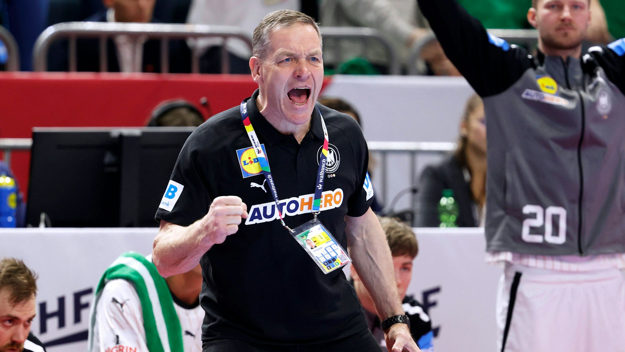 Die richtigen Worte fand Bundestrainer Alfred Gislason zum Spiel gegen Ungarn.