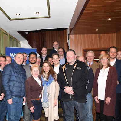 Gründung des Regionalverbandes Bergisches Land der Werteunion am 24.1.2019 im "Haus Waidmannsheil" in Kürten-Miebach, auf dem Foto u.a. Diego Faßnacht, Simone Baum, Timo Stein, Dr. Christian Kauer, Hubertus Prinz zu Sayn-Wittgenstein (Vorsitzender CDU Odenthal). Marc Beer (CDU Kürten; Christian Klicki (CDU Wermelskirchen), Alexander Willms (Overath), Ulli Heutz (Kreistag CDU), Torsten Jungbluth (Kreistag, Gruppe "mitterechts", Udo Kellmann. Foto von sb mit der Kamera von Udo Kellmann