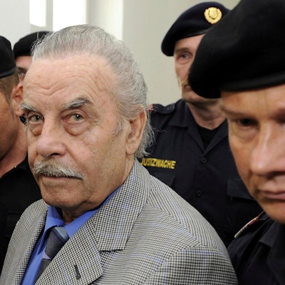 Josef Fritzl beim Gerichtsprozess im März 2009