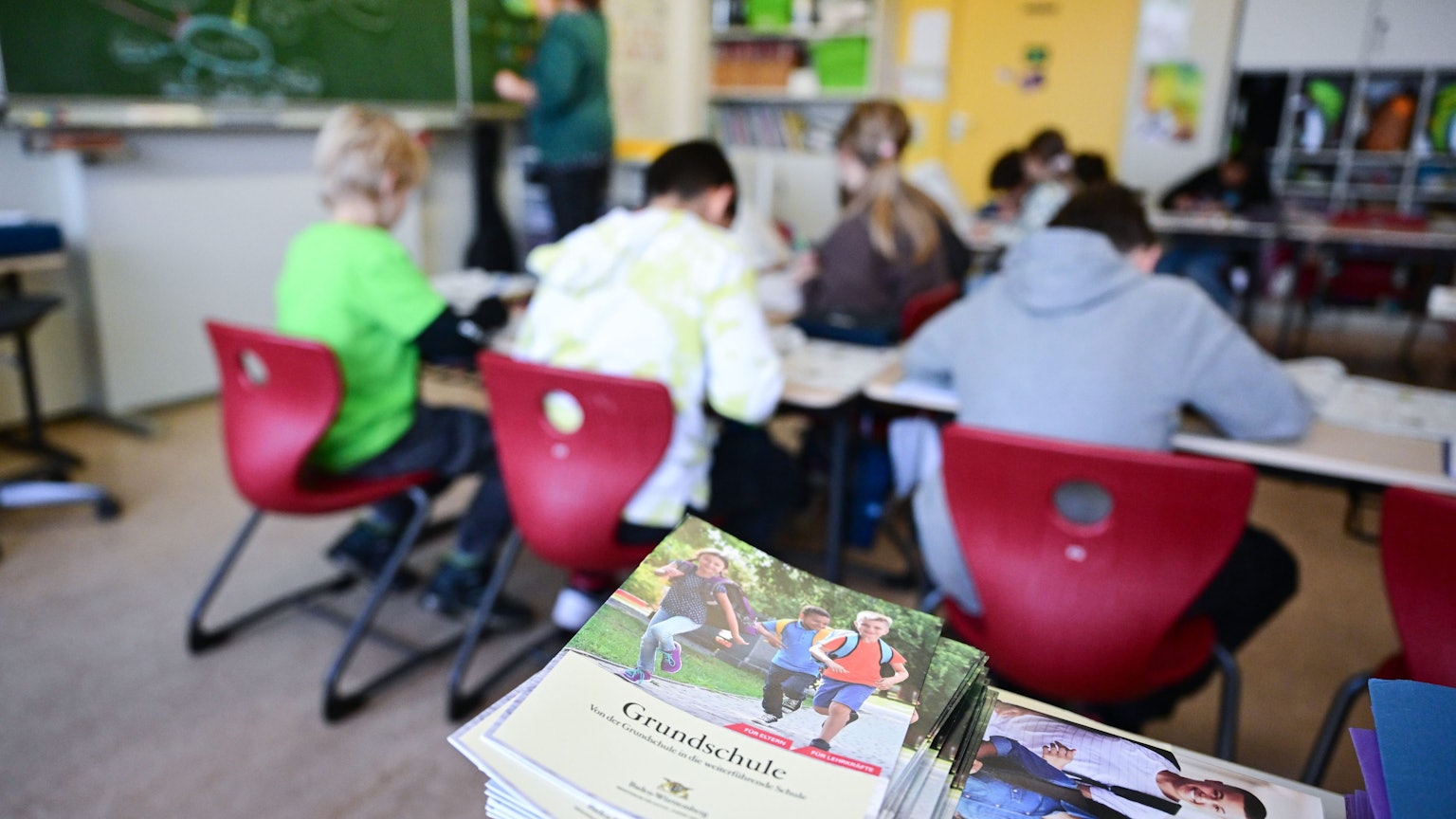 Blick in ein Klassenzimmer (Archivbild)