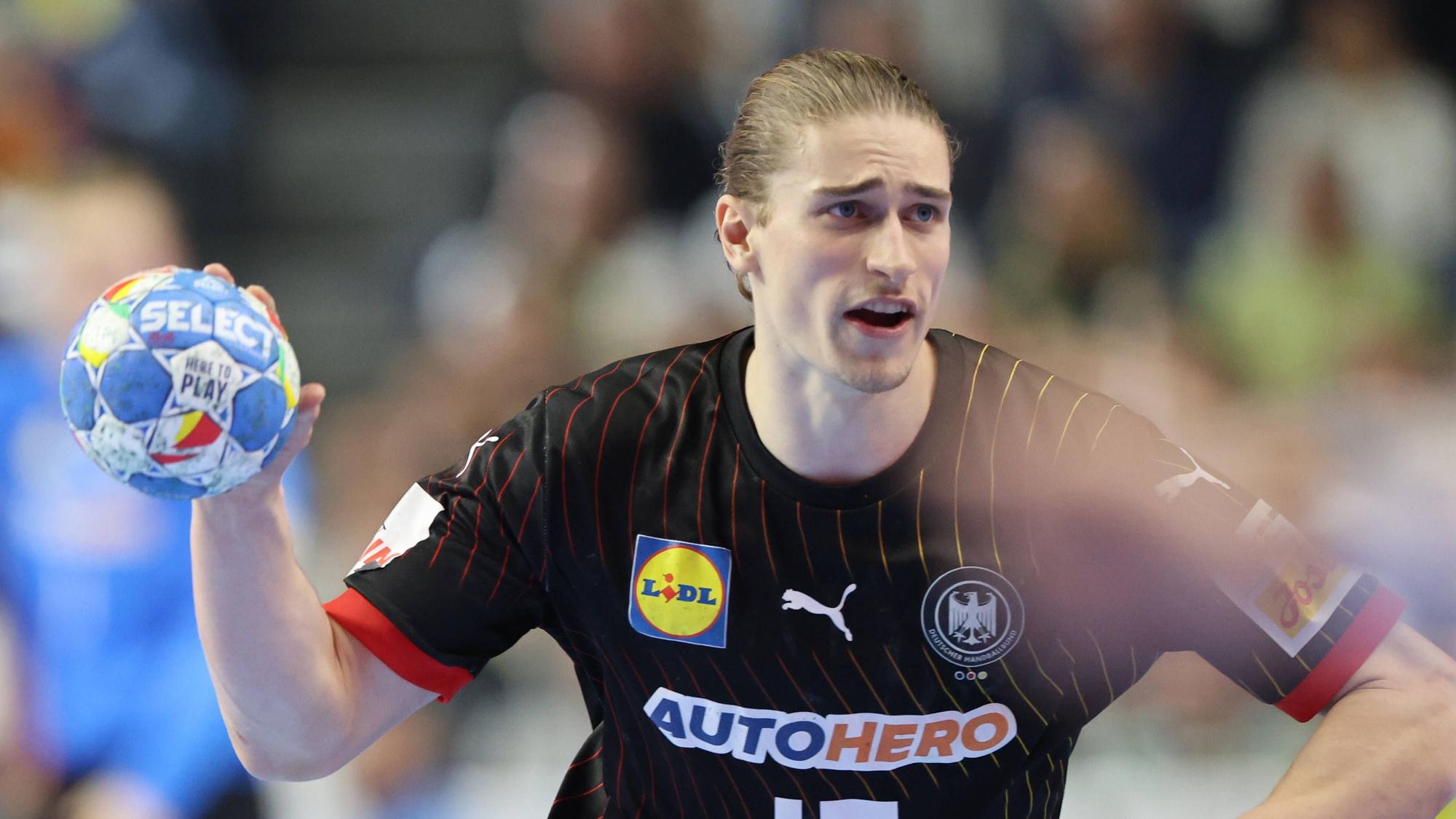 Juri Knorr freut sich auf die Aufgabe gegen Dänemark.