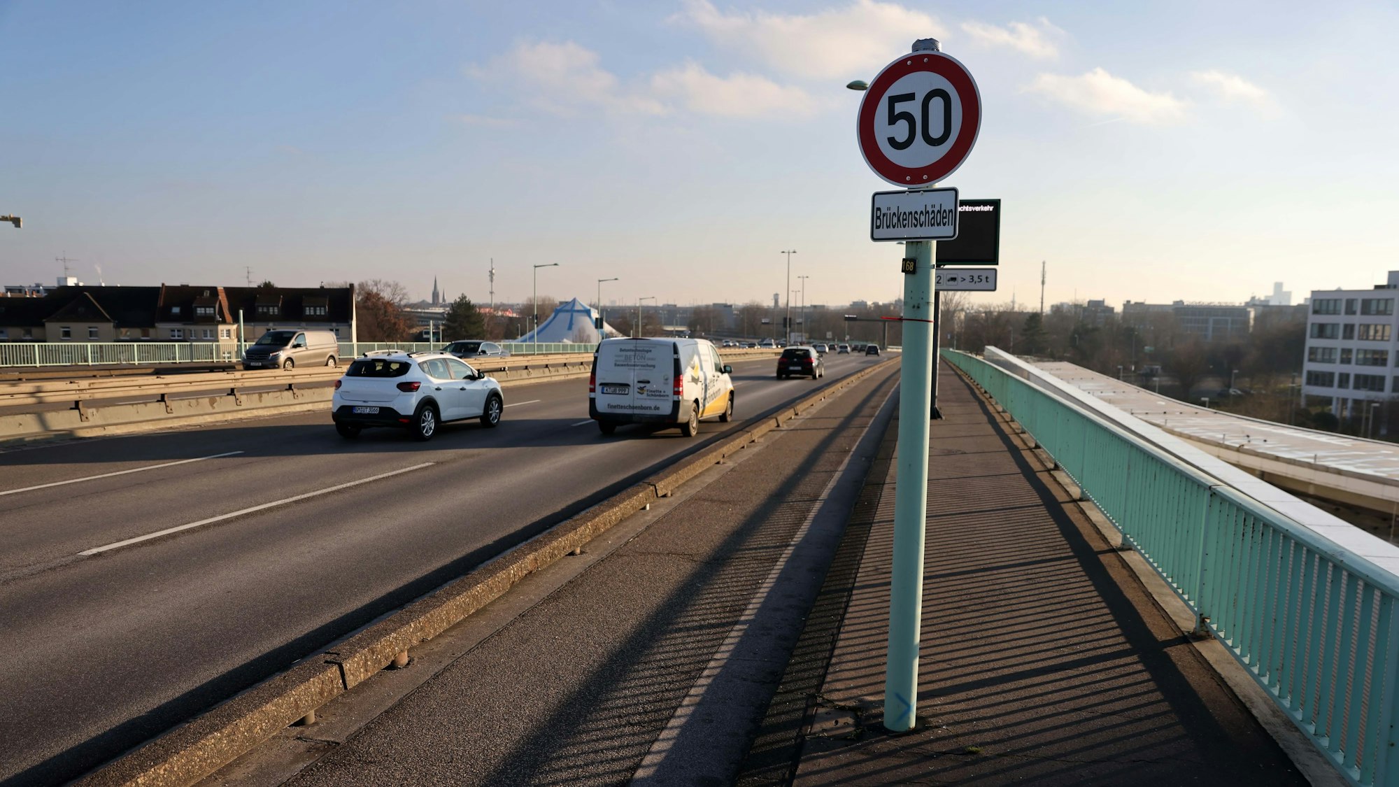 Köln, RSK, Radweg Zoobrücke