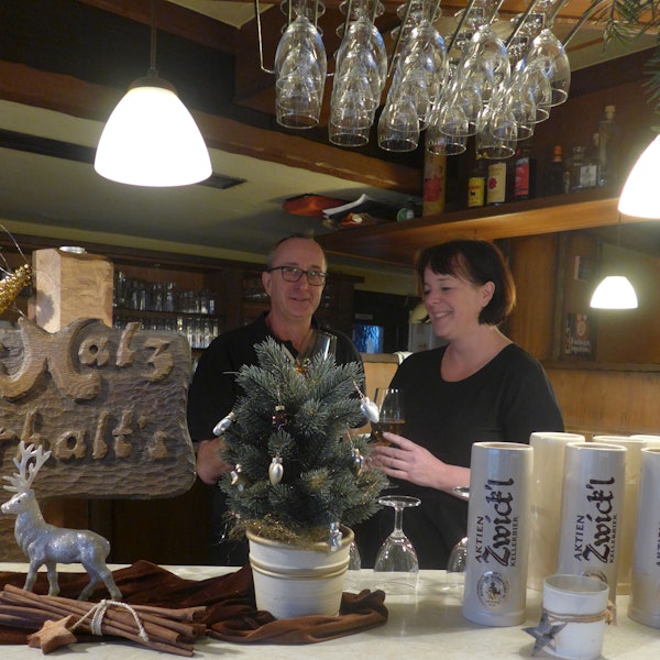 Die Gastgeber Andrea und Thomas Kann vom Merzbacher Hof stehen für im besten Sinne gutbürgerliche Küche