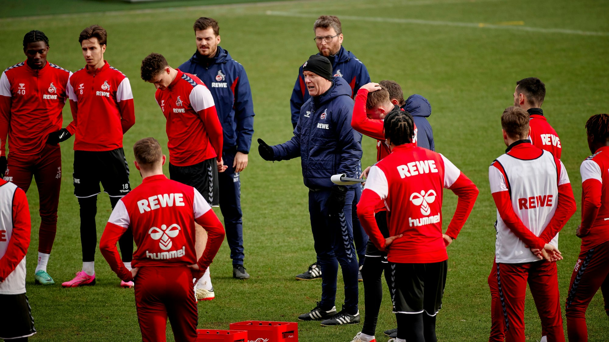 COLOGNE, GERMANY - 24 JANUARY, 2024: Timo Schultz, Practice 1. FC Koeln at Geissbockheim PUBLICATIONxNOTxINxRUS Copyright: xVITALIIxKLIUIEVx
