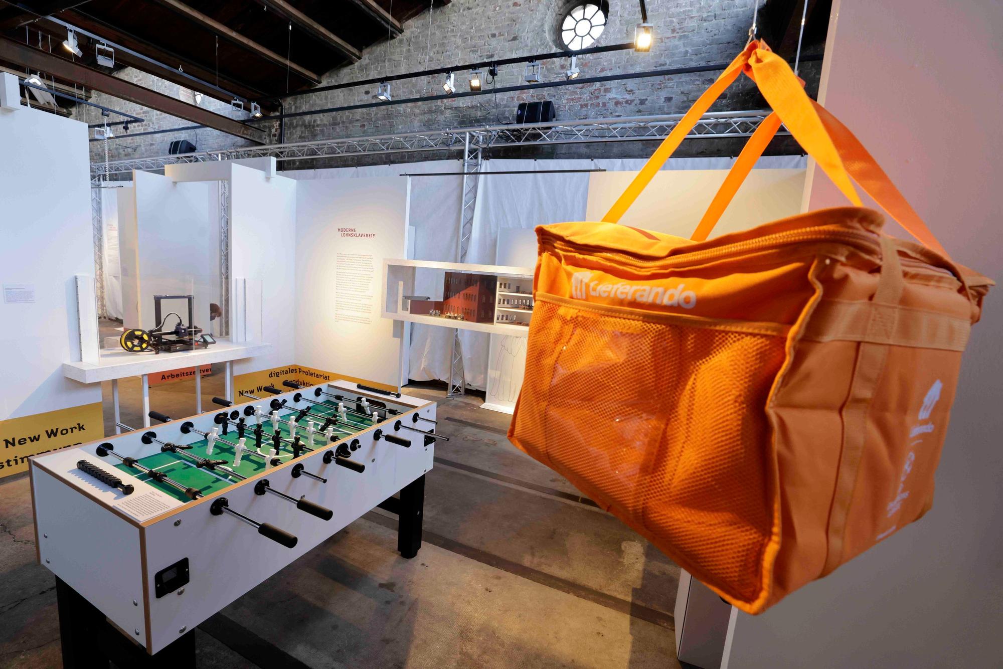 Blick in die Ausstellung im Industriemuseum.