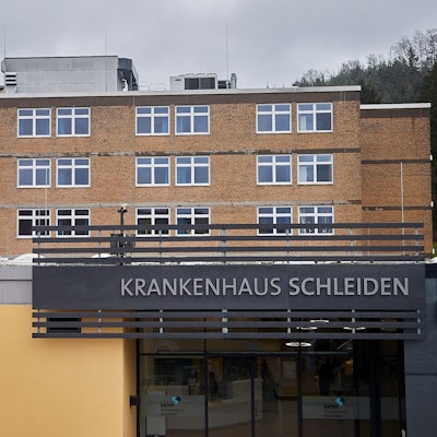 Das Bild zeigt das Krankenhaus in Schleiden.