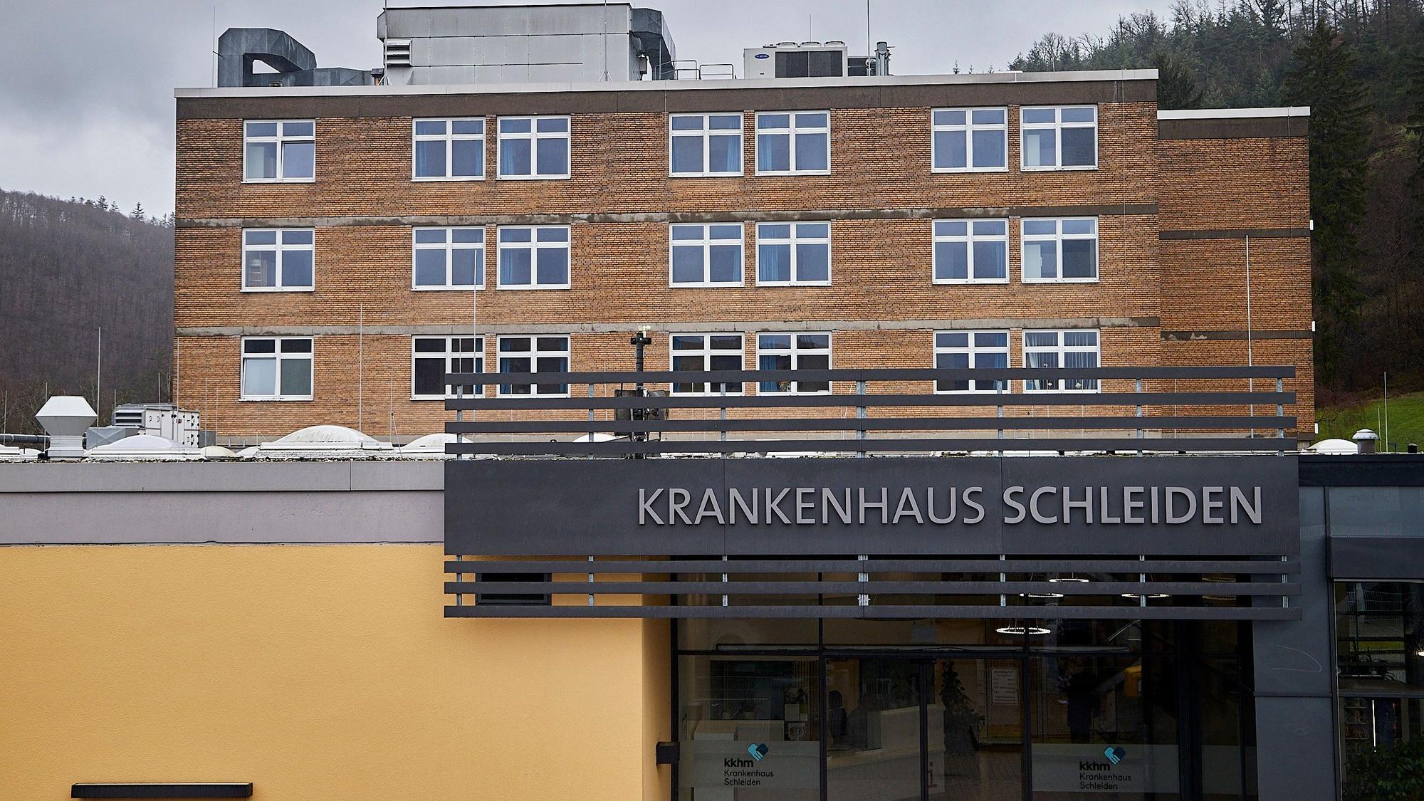 Das Bild zeigt das Krankenhaus in Schleiden.