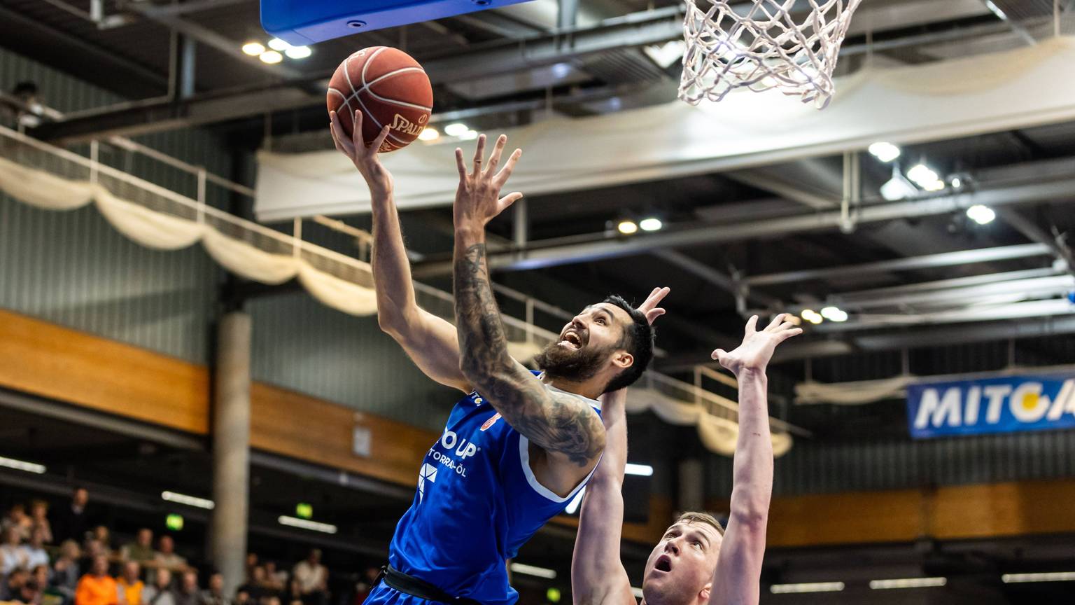 Martin Breunig (l.) kam beim MBC auf 19 Punkte, Thomas Kennedy hielt mit 16 dagegen.