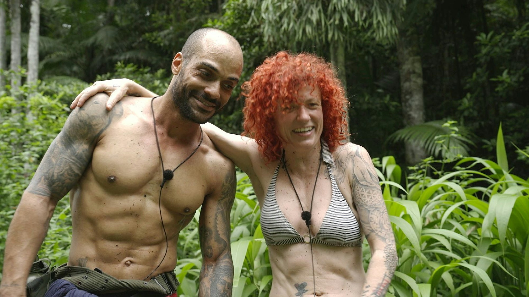 Als erster Mann muss David Odonkor das Dschungelcamp verlassen.