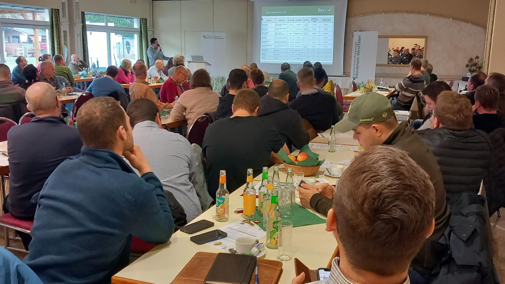 Rheinischer Obstbautag im Hotel Görres in Villip mit 110 Teilnehmern