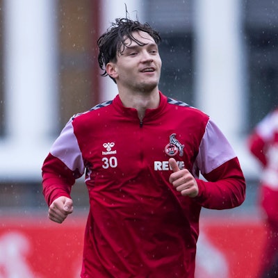 1. FC Köln, Trainingsauftakt, 02.01.2024 Noah Katterbach 1. FC Köln,