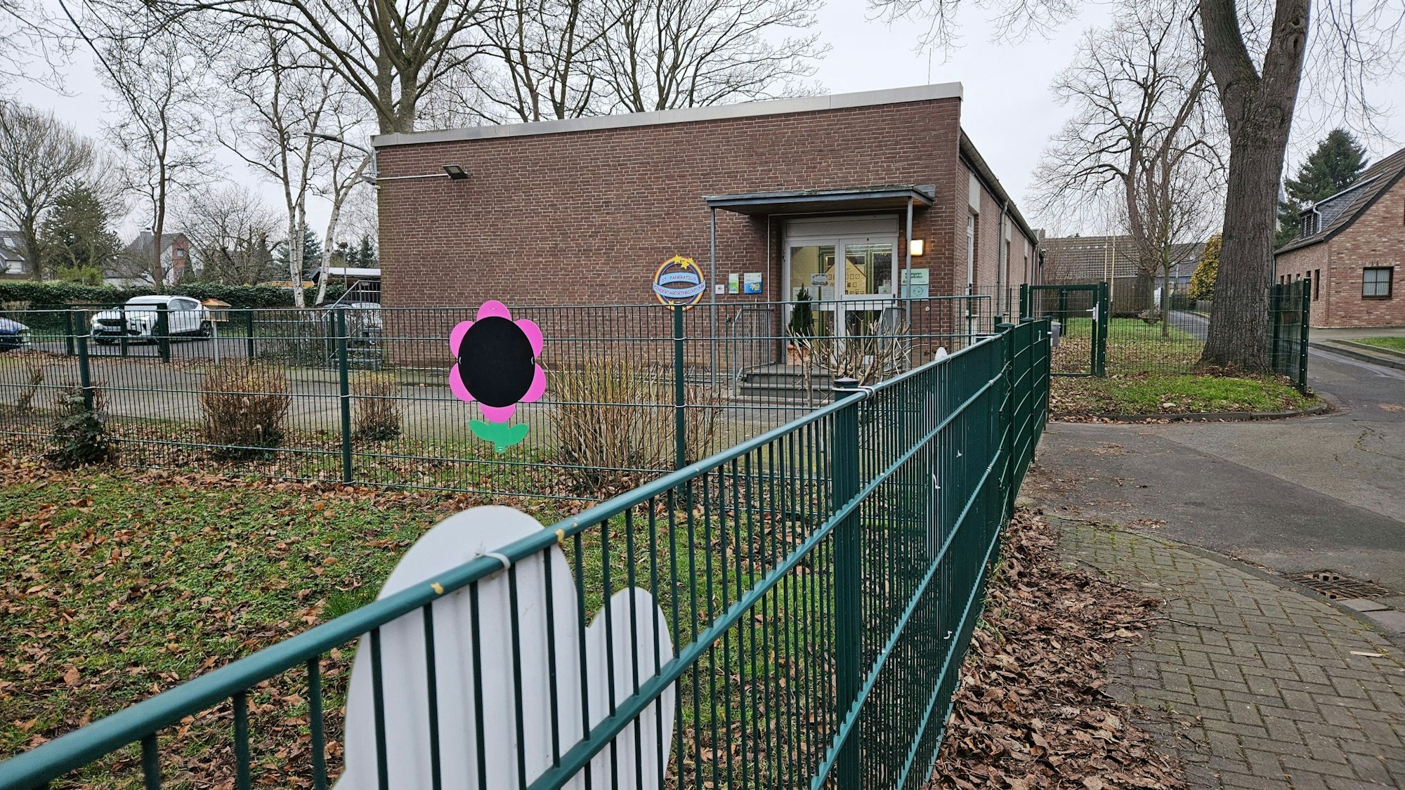 Ein Kindergartengebäude.