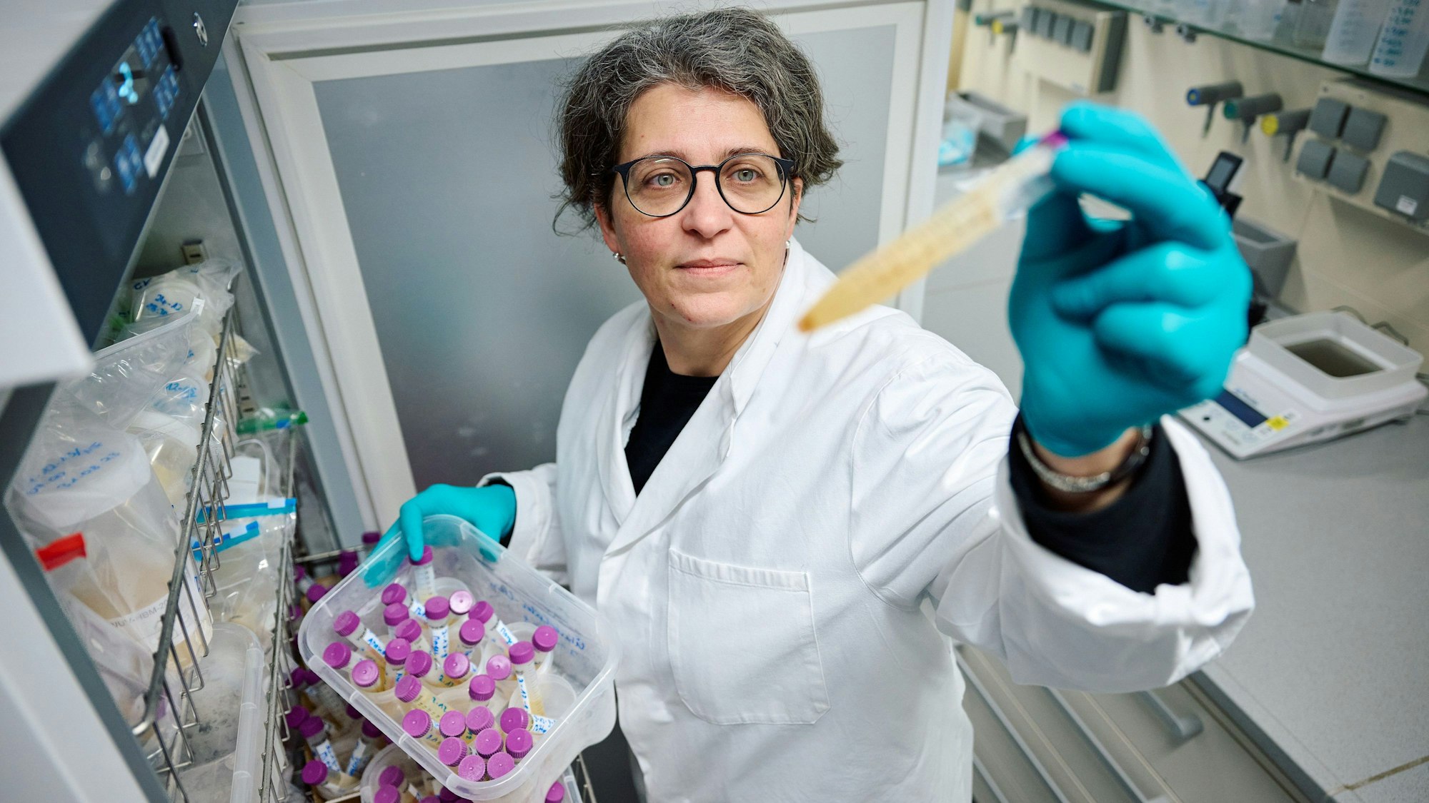 PRODUKTION - 30.01.2024, Nordrhein-Westfalen, Essen: Projektleiterin Yvonni Chovolou.