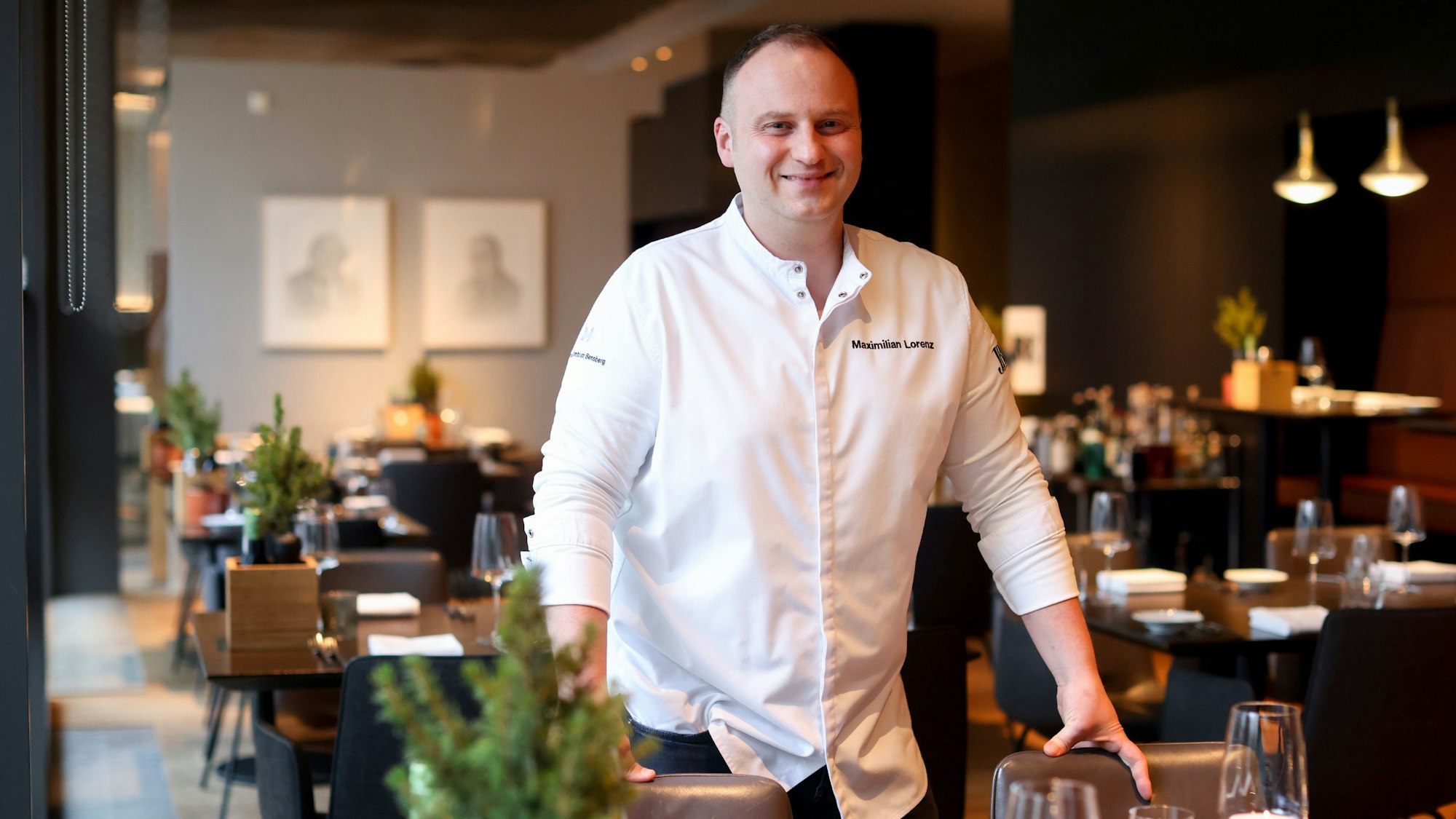 Maximilian Lorenz in seinem Lokal Heinzhermann.