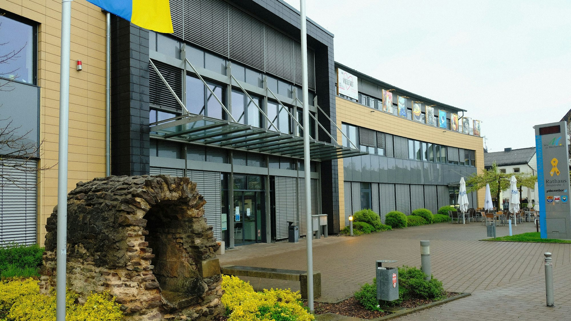 Das Rathaus der Stadt Mechernich.