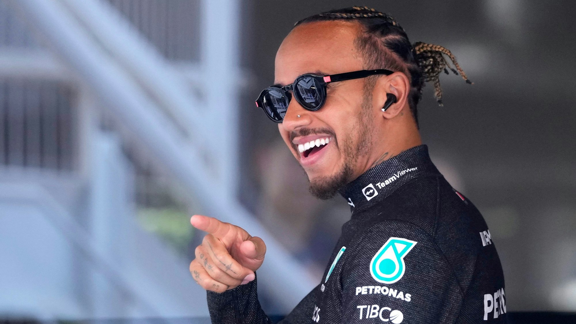 Lewis Hamilton aus Großbritannien.
