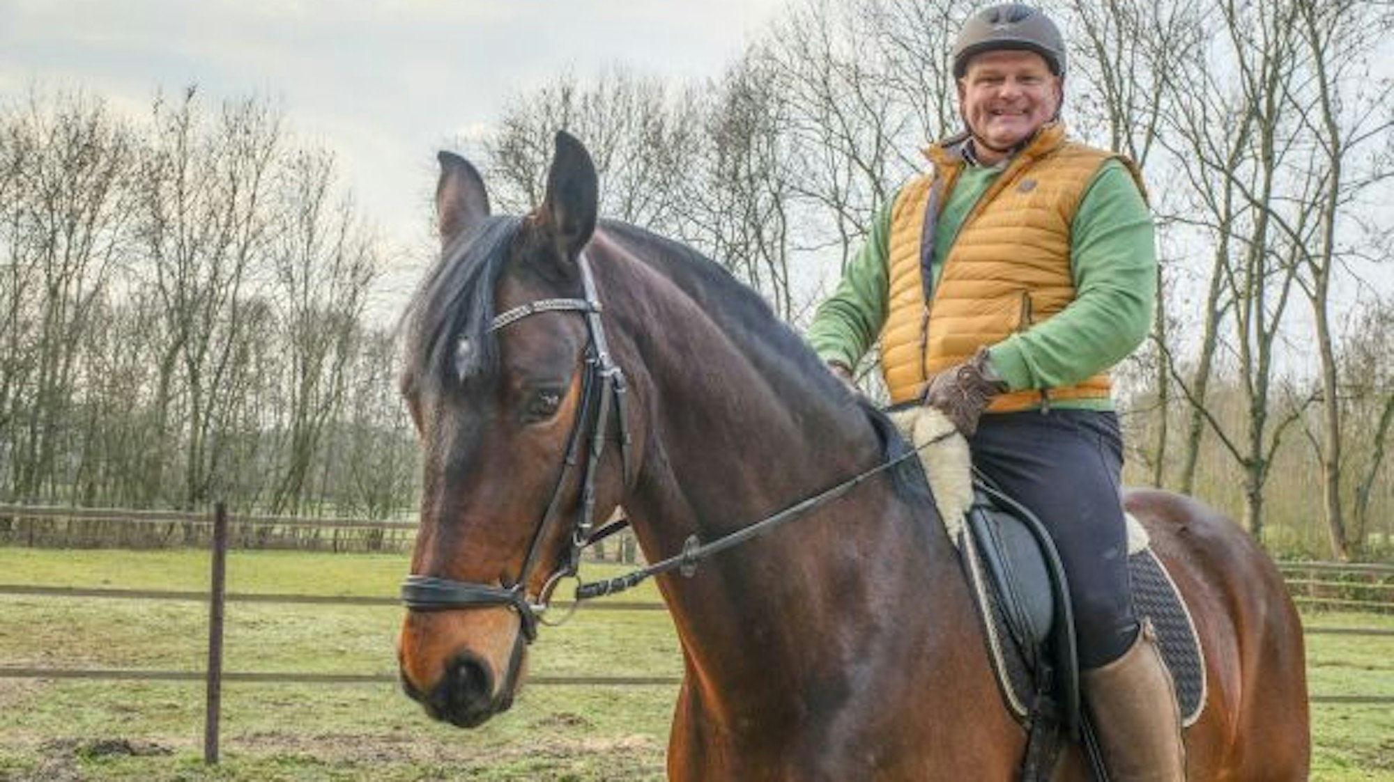 In der Zugleitung ist Hajo Jennes für Pferde und Kutschen verantwortlich. Jahrelang war er Reiterkorpsführer der Ehrengarde. Er sitzt mehrmals pro Woche im Sattel.