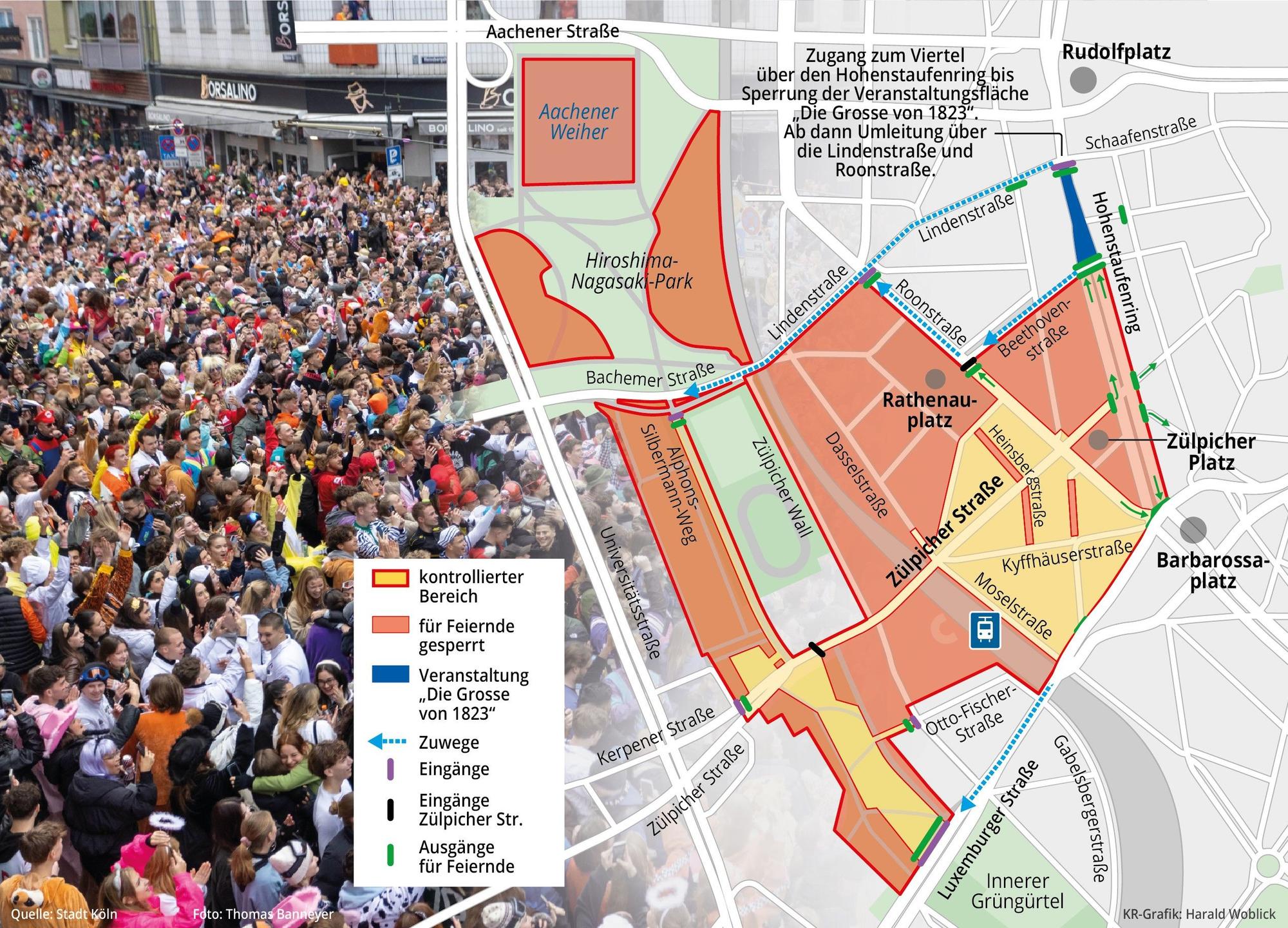 Sicherheit im Kölner Karneval