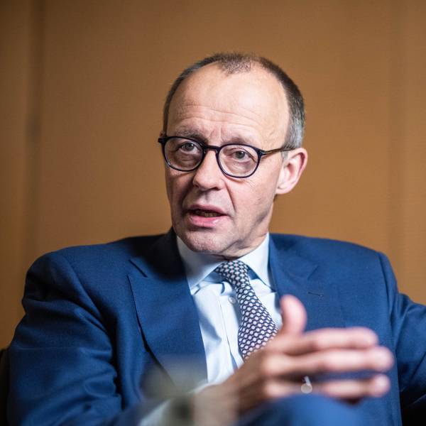 ARCHIV - 13.12.2022, Berlin: Friedrich Merz, CDU Bundesvorsitzender und Fraktionsvorsitzender der CDUCSU Fraktion, aufgenommen bei einem Interview