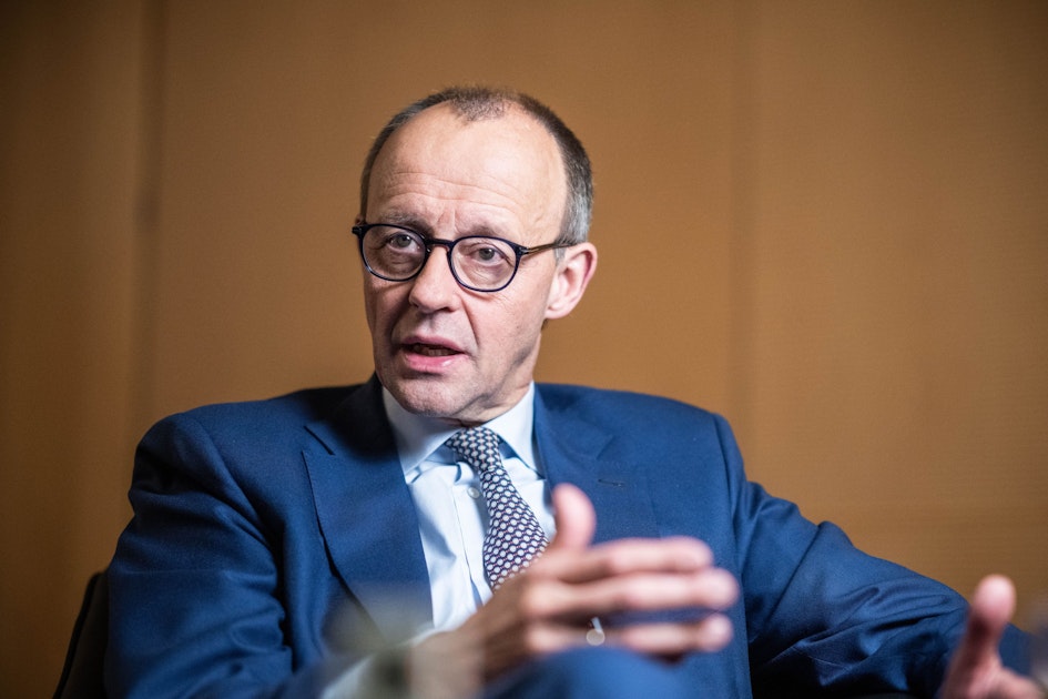 Friedrich Merz im Interview Herr Merz, sind Sie eine Mimose