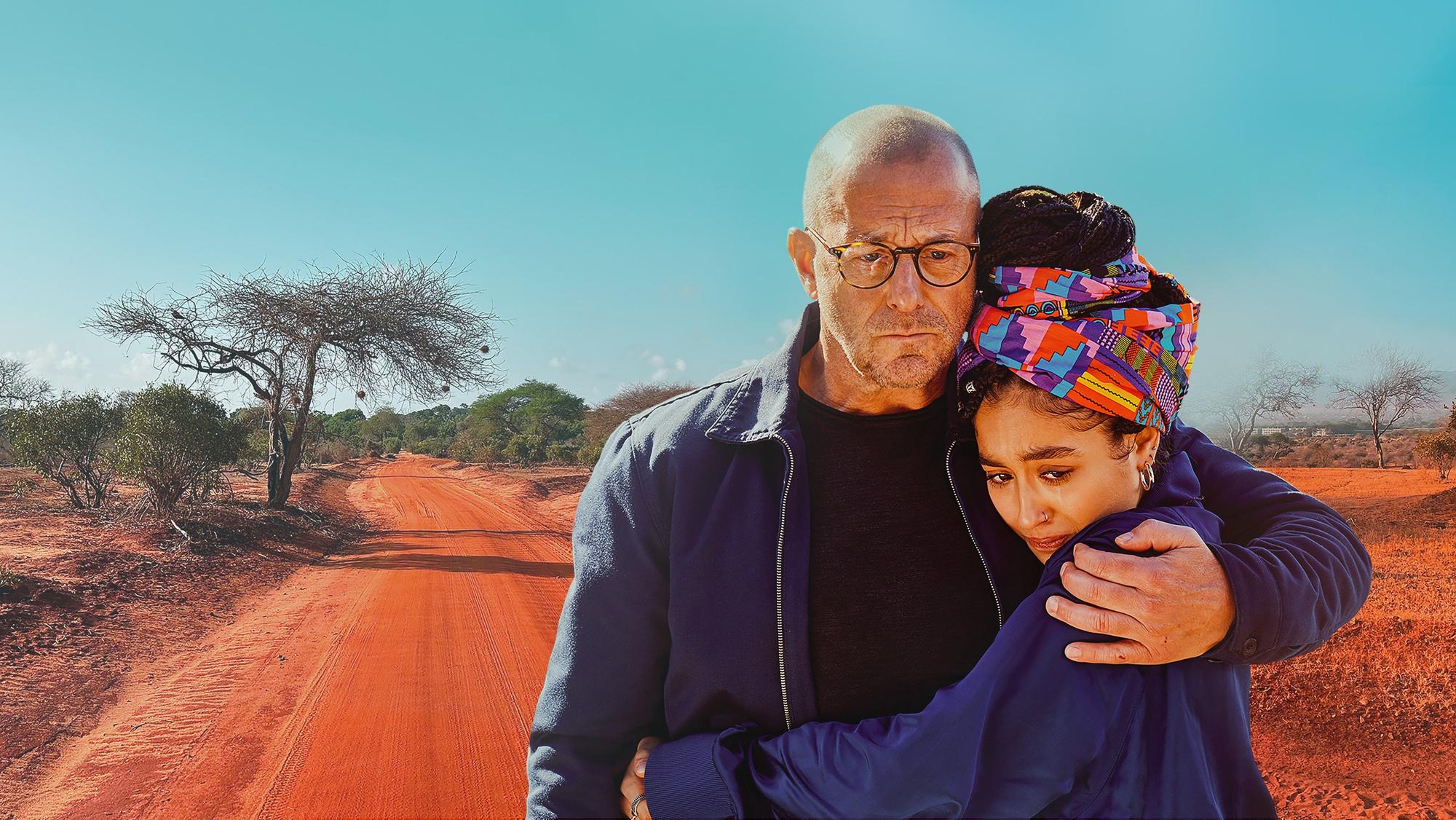 Moritz Wagner (Heino Ferch) und seine Tochter Aluna (Samirah Breuer)