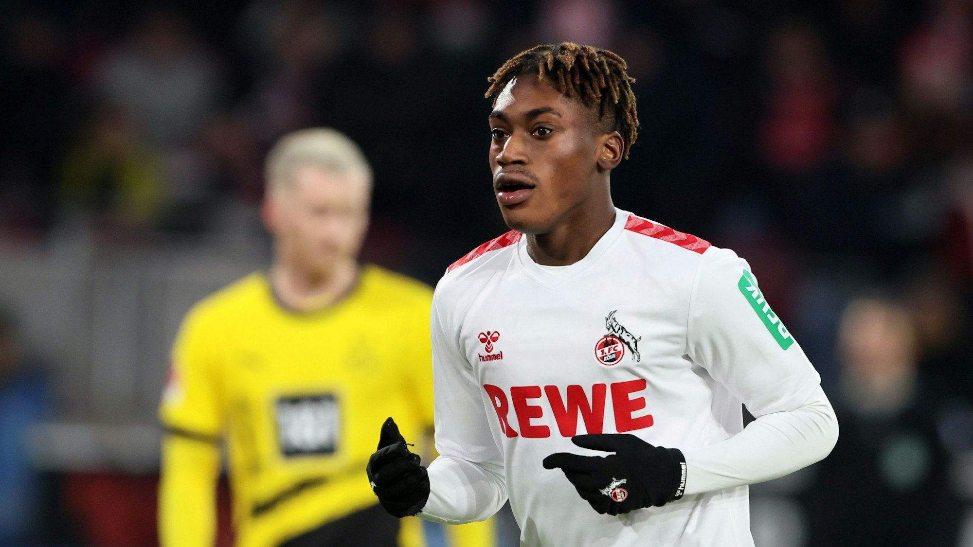 1.FC Köln vs. Borussia Dortmund, 18. Spieltag, 20.01.2024, 15.30 Uhr, Justin Diehl (1. FC Köln), Bild: Herbert Bucco
