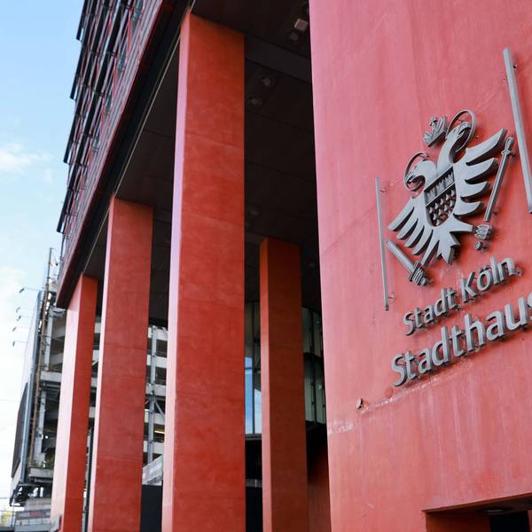 Das Stadthaus in Köln-Deutz.