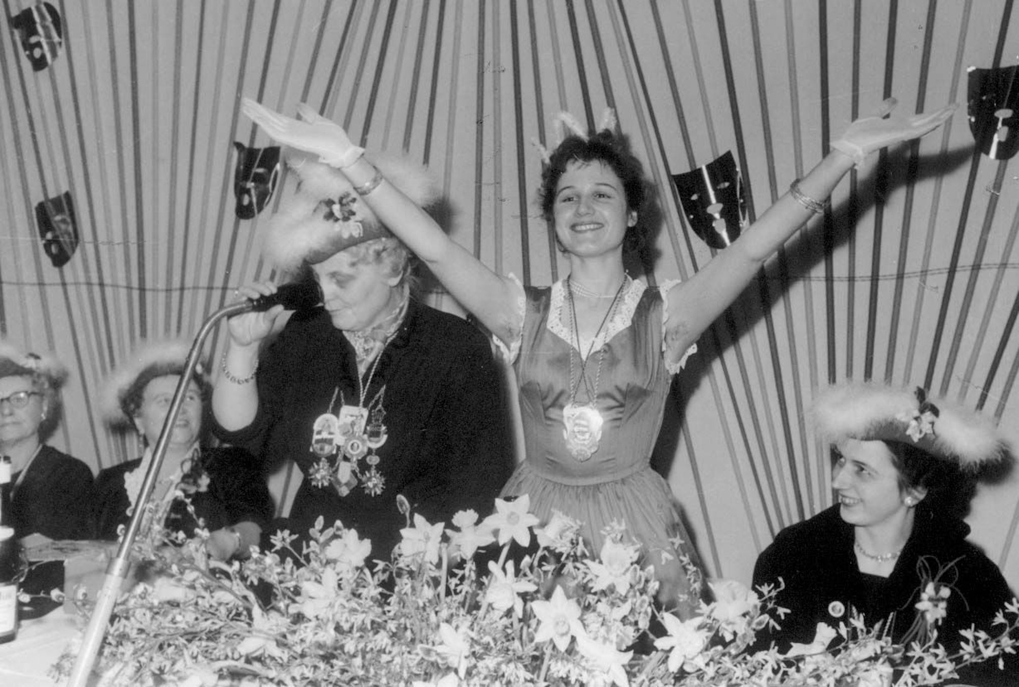 Als erste Wäscherprinzessin überhaupt wurde in der Session 1957/58 Barbara I. (Beu) gekürt.