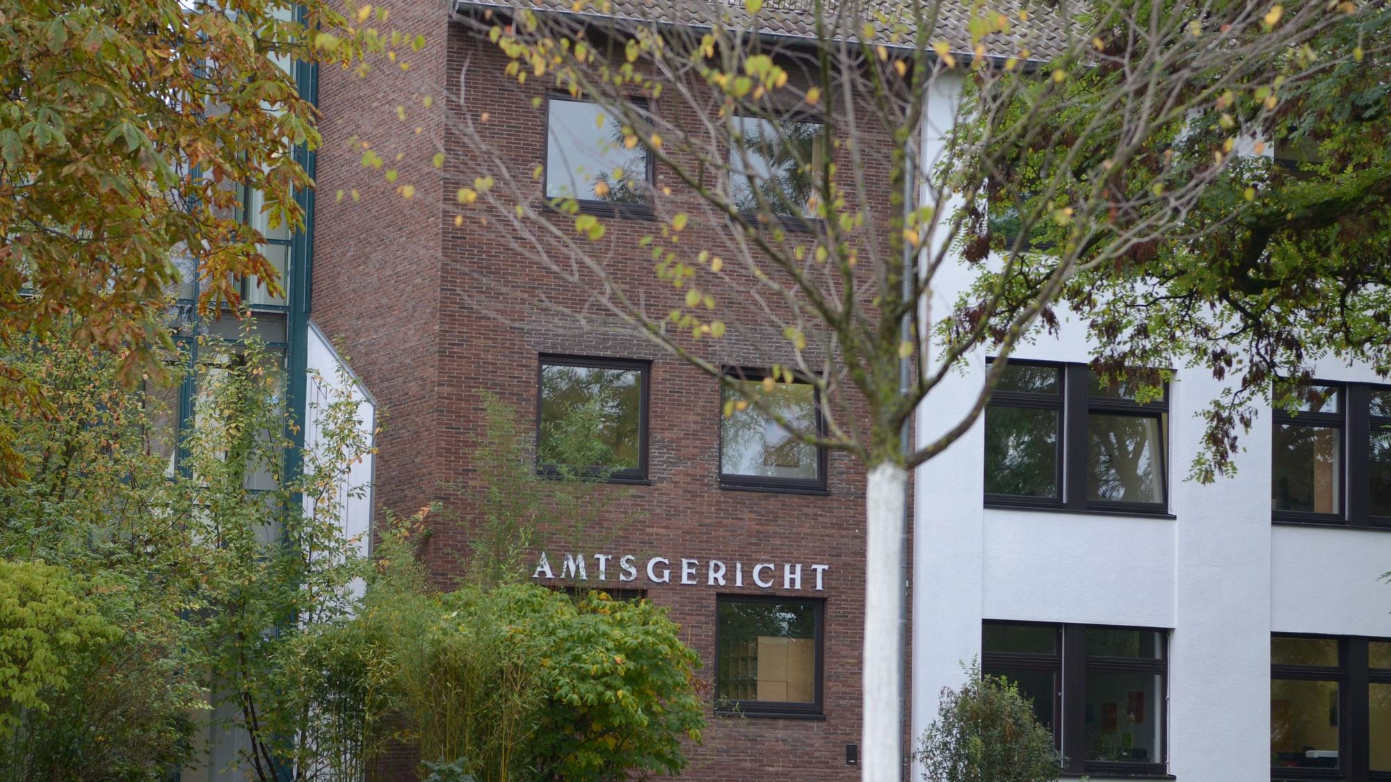 Das Amtsgerichtsgebäude.