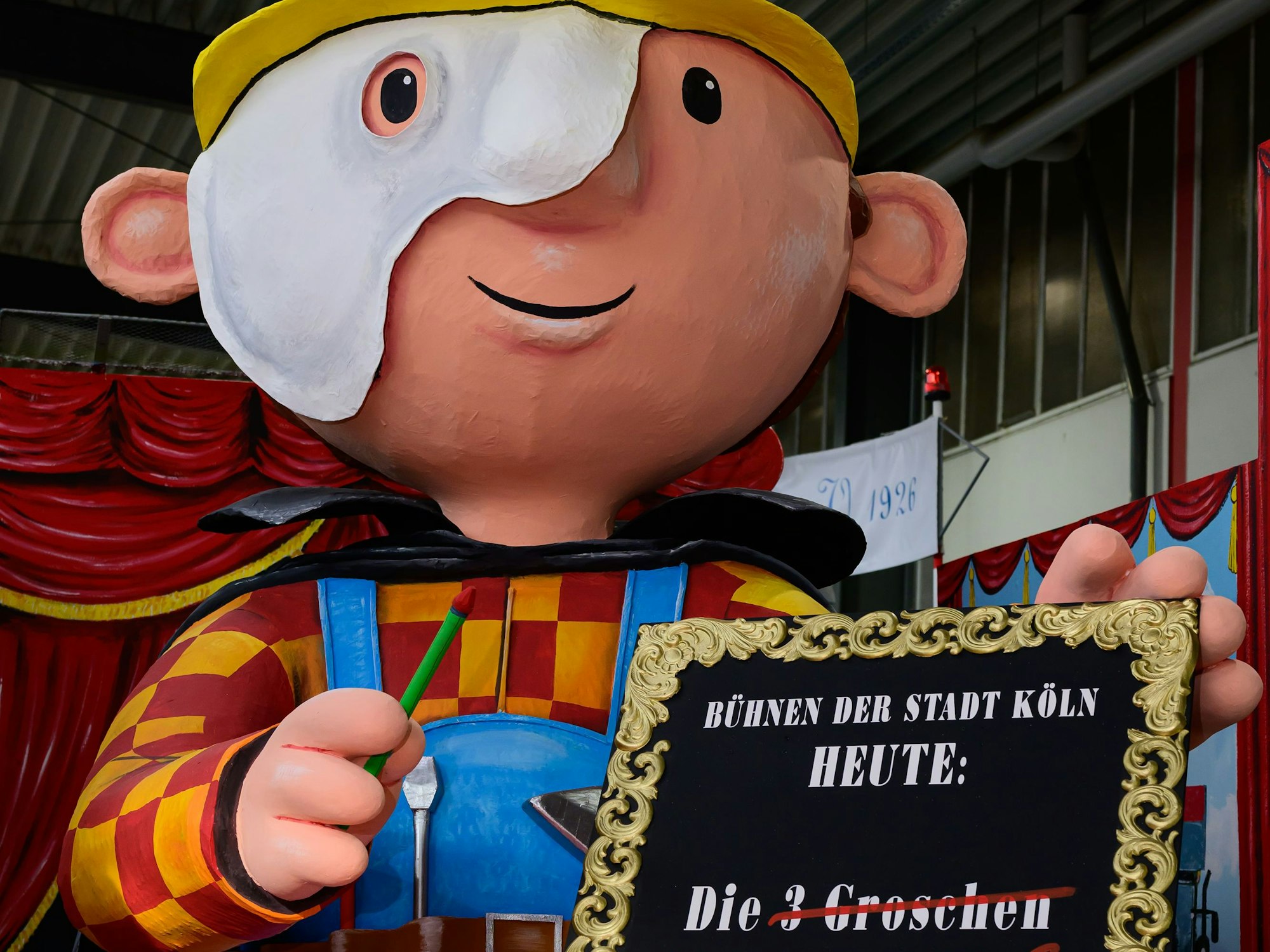 Bob, der Baumeister, als „Phantom der Oper“.