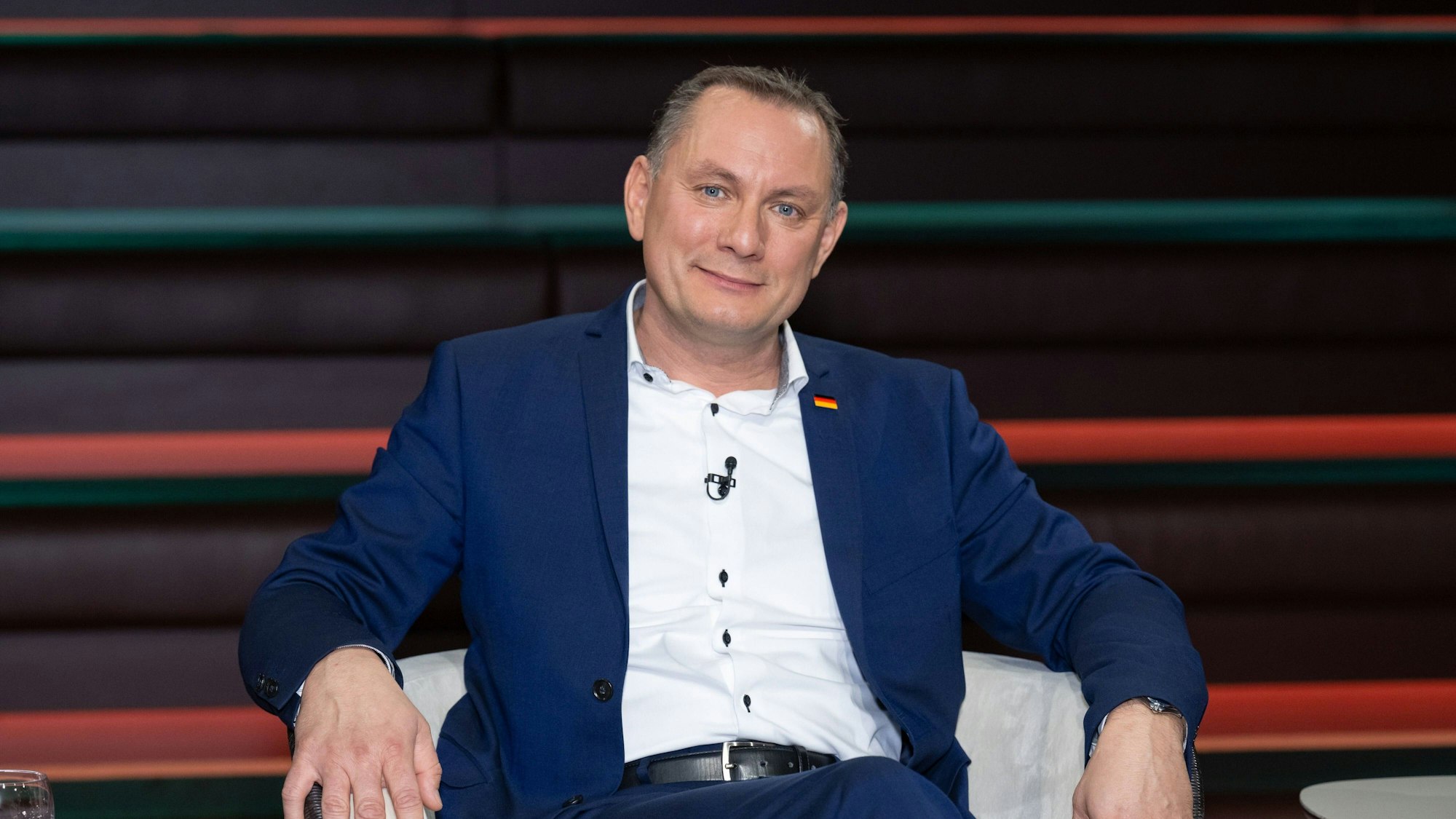 Tino Chrupalla sprach bei Markus Lanz über die Ausrichtung seiner Partei. Einige Aussagen nahm ihm Moderator Markus Lanz nicht ab. (Archivbild)