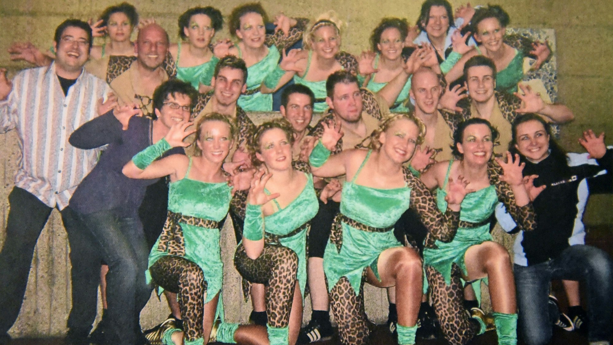 Ein altes Gruppenfoto der Wolpertinger.