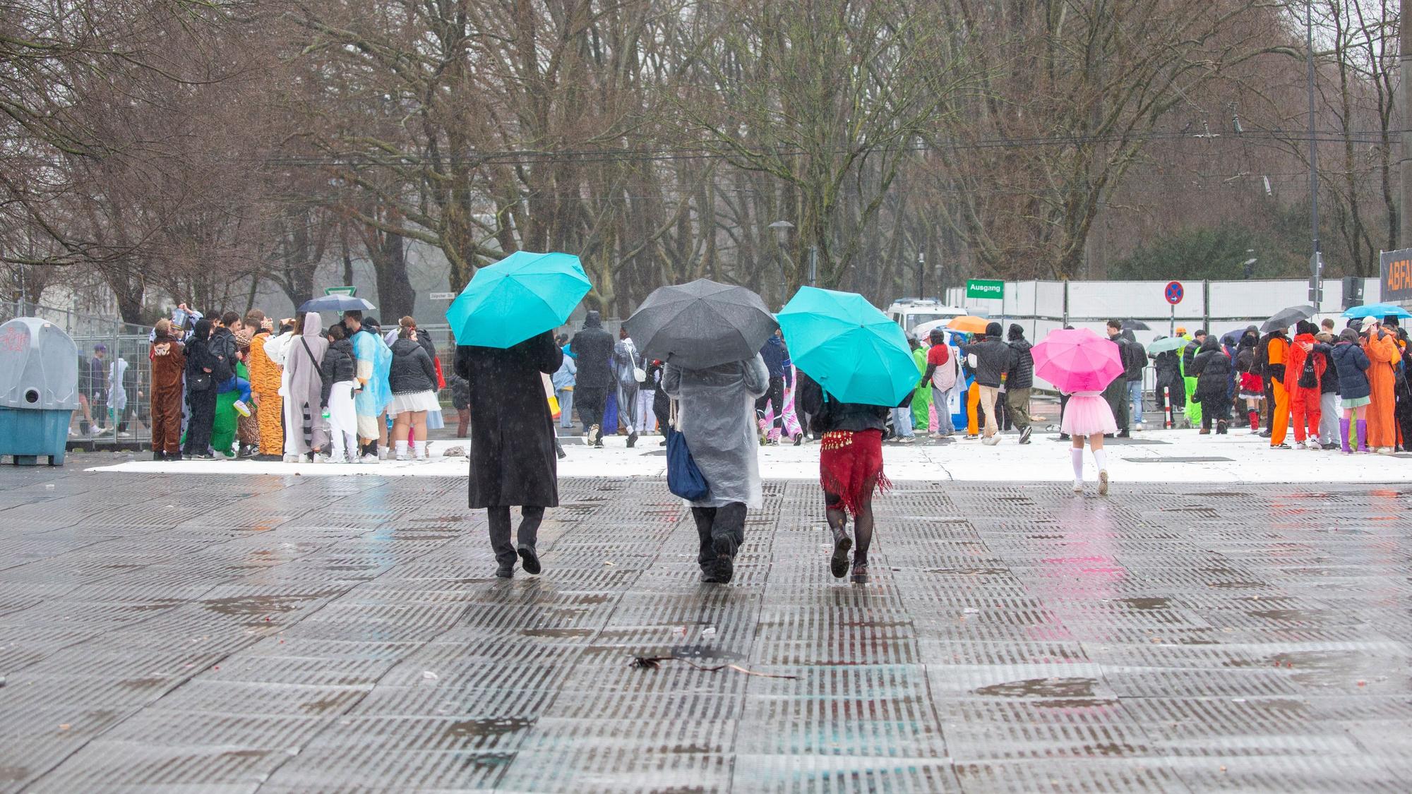 Die Uniwiese als Ausweichfläche wurde kaum benötigt.