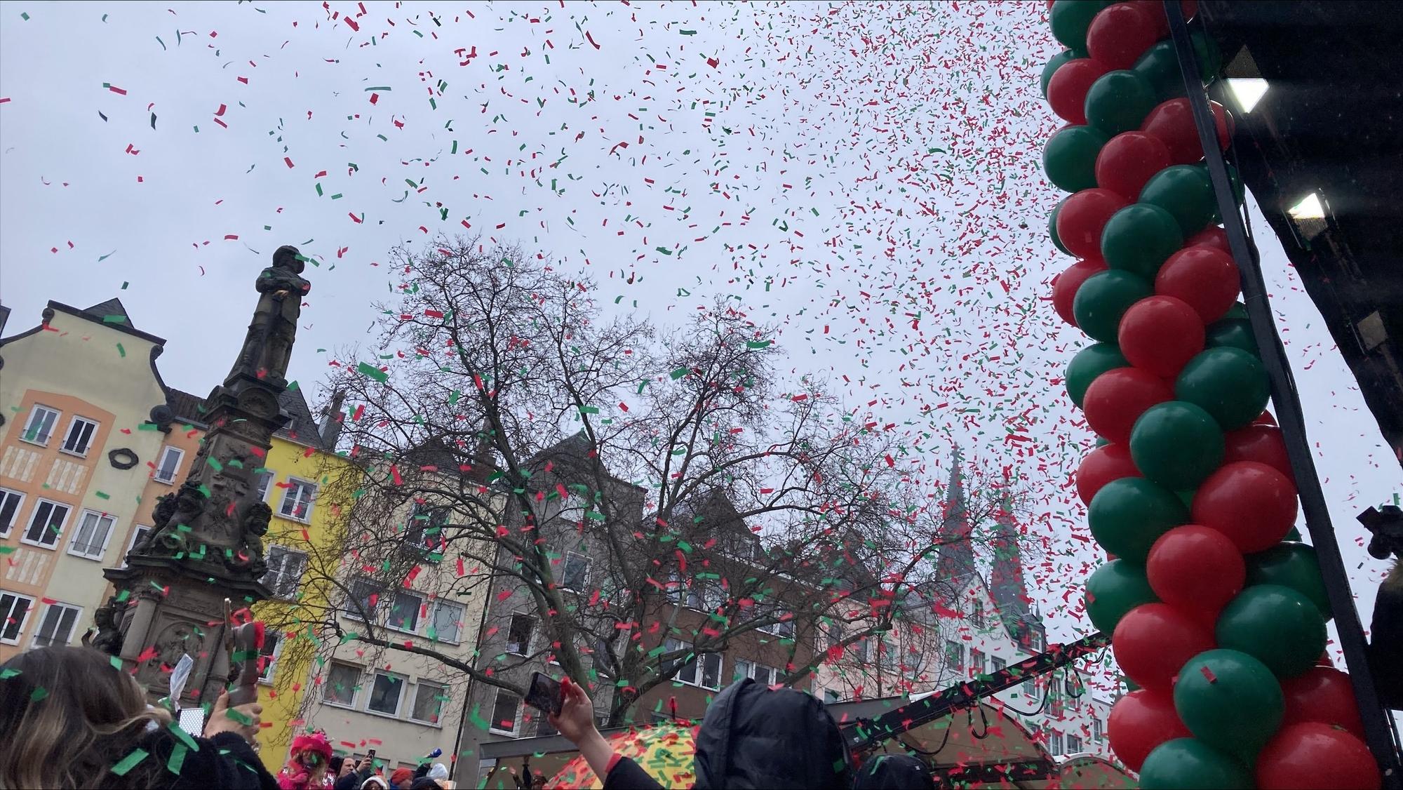 Jubel auf dem Alter Markt