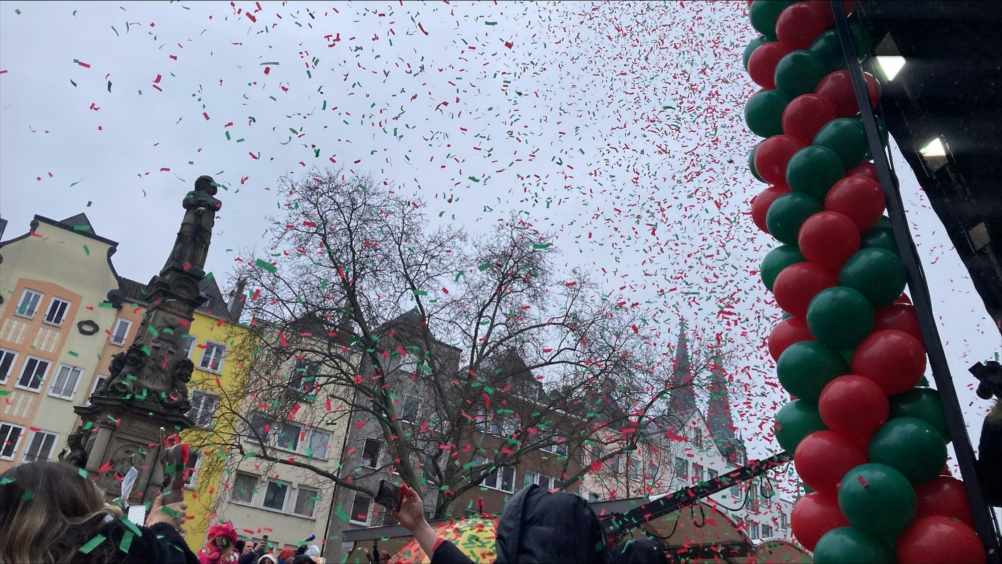 Jubel auf dem Alter Markt