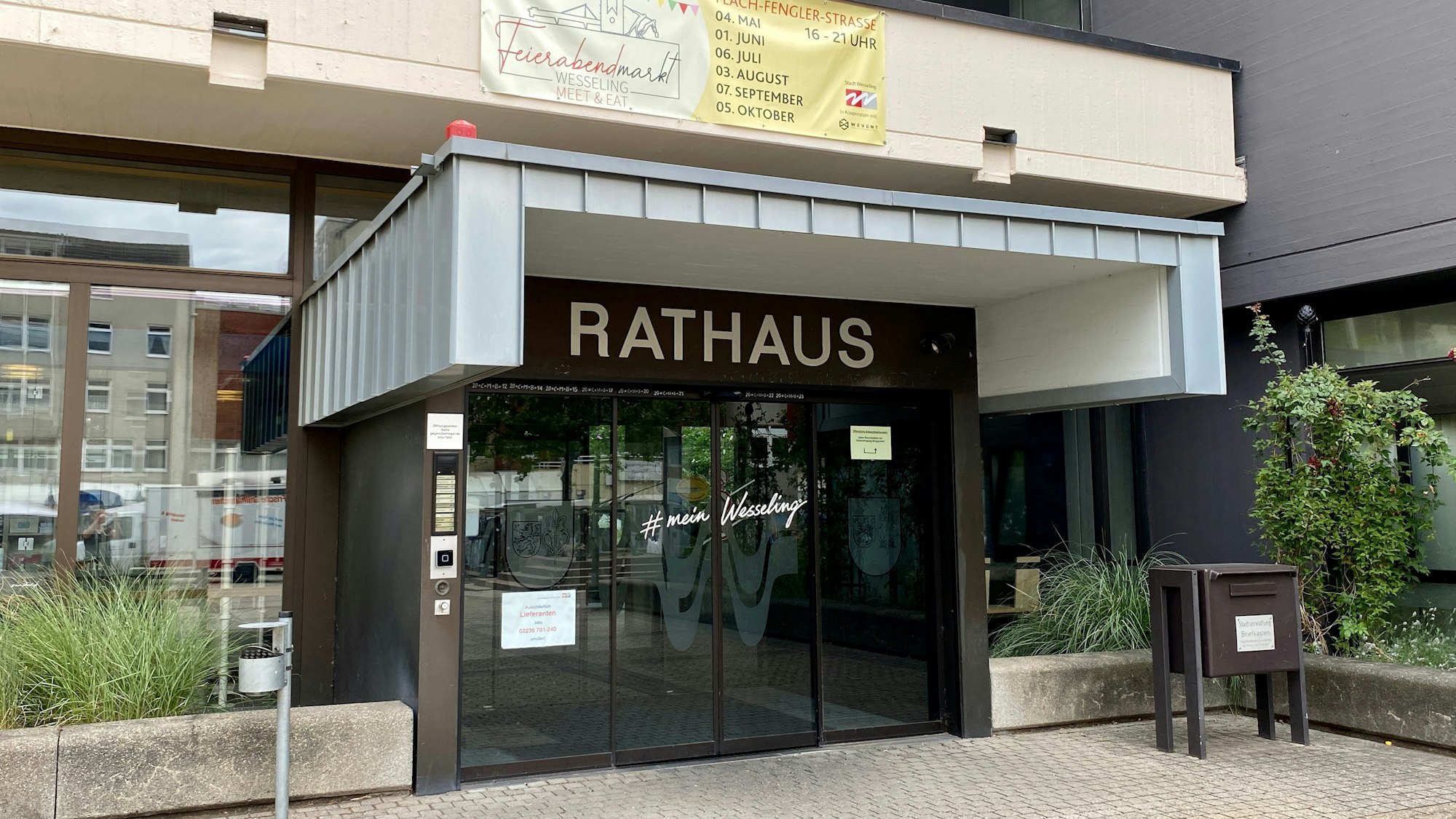 Hier wird die Politik gemacht: das Wesselinger Rathaus