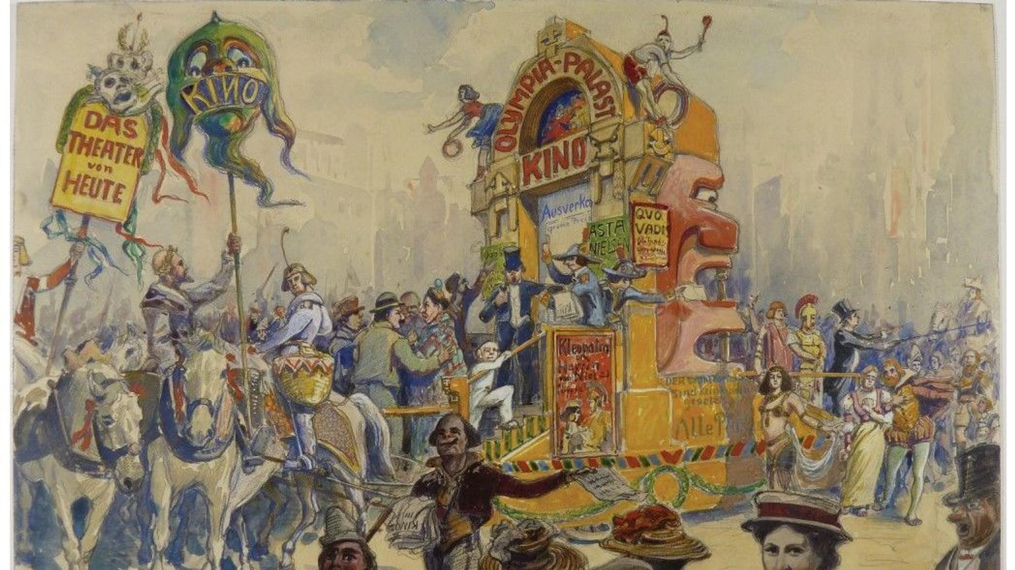 Karnevalszug 1914 Köln,