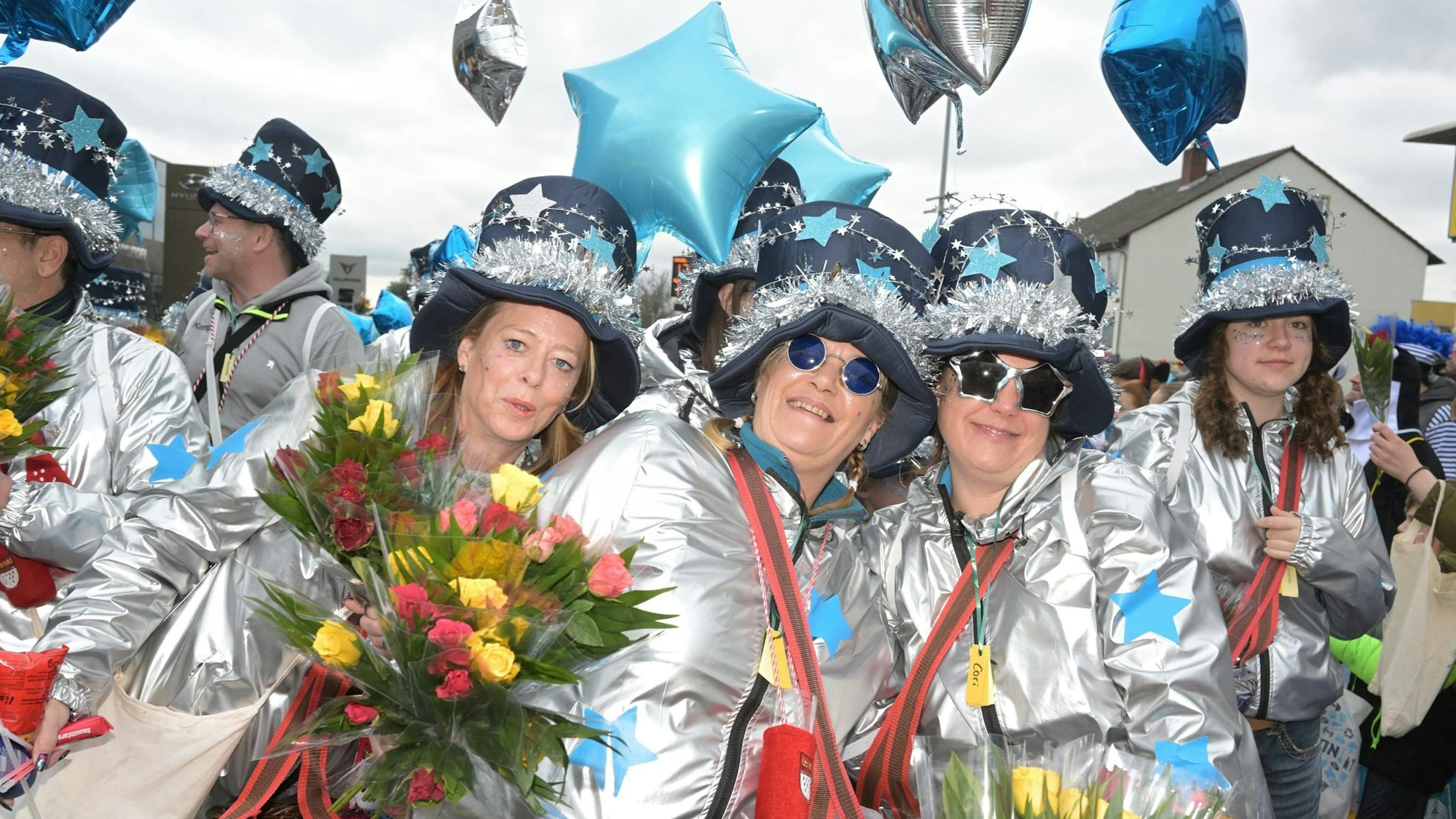 Die Jecken Schluckspechte feierten ein Vierteljahrhundert Bestehen.