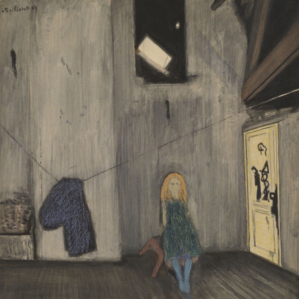 Louis Spilliaert Alleen (Alleine) 1909