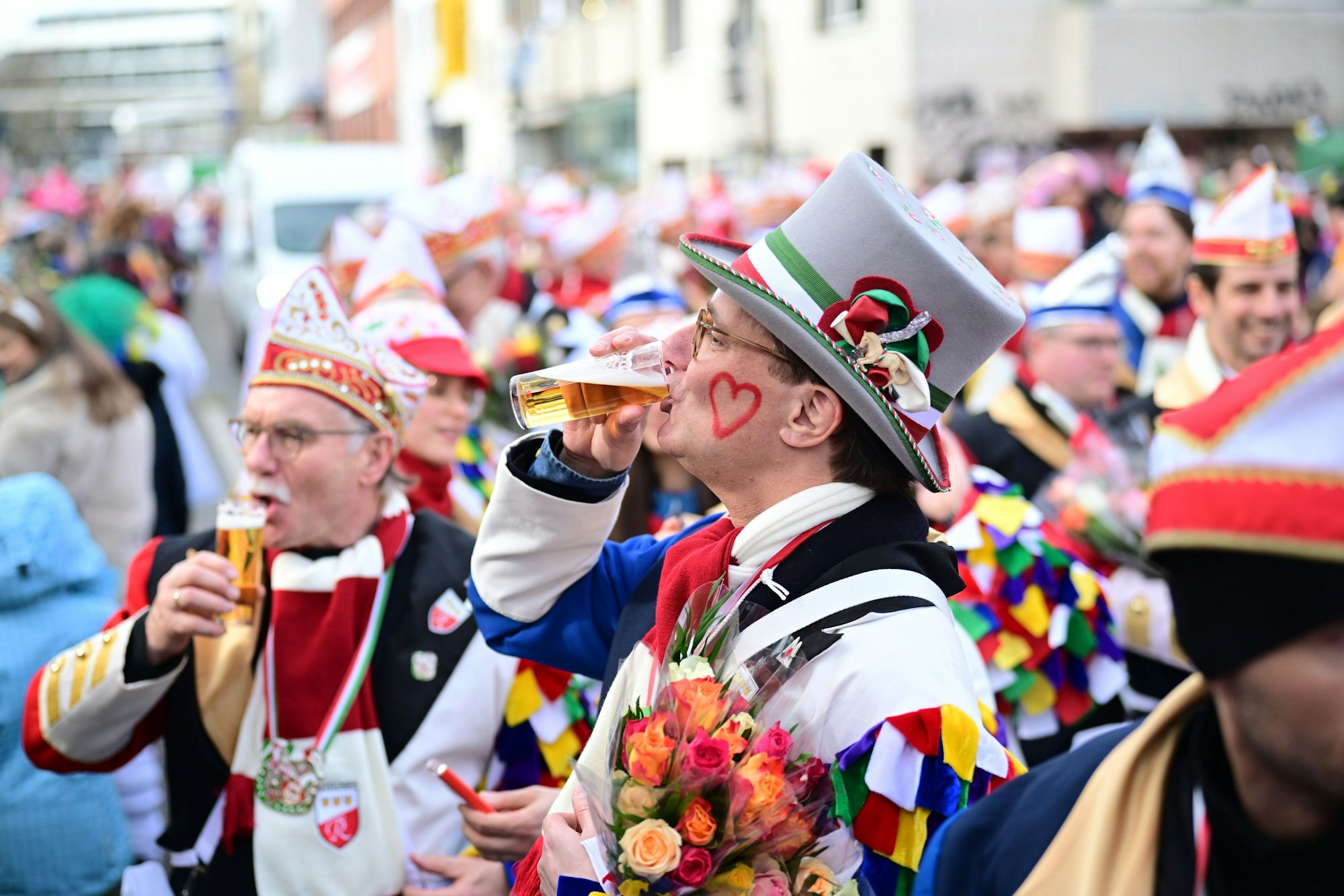 Impressionen vom Rosenmontag in Köln